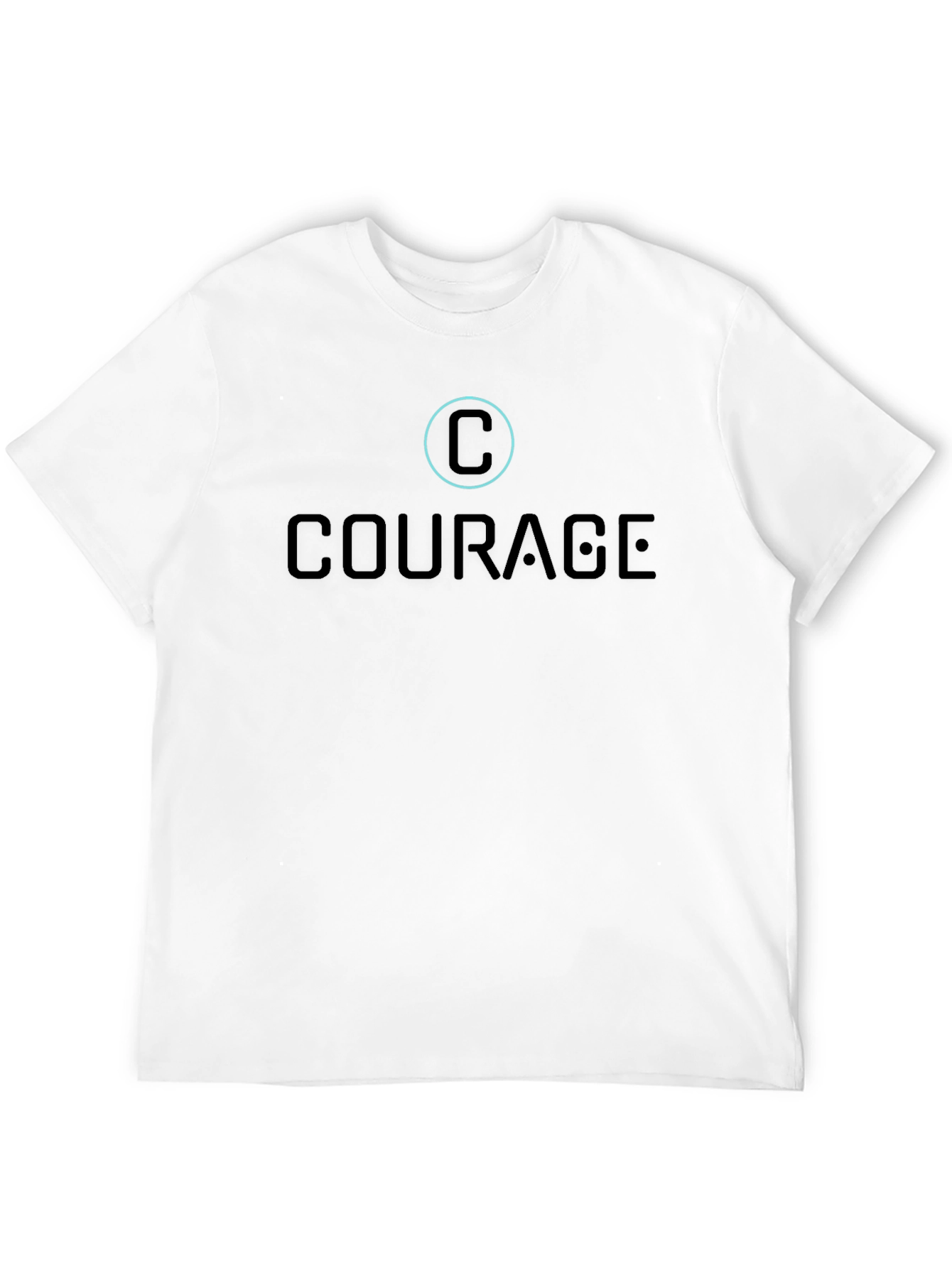 Courage Graphic Print Tee