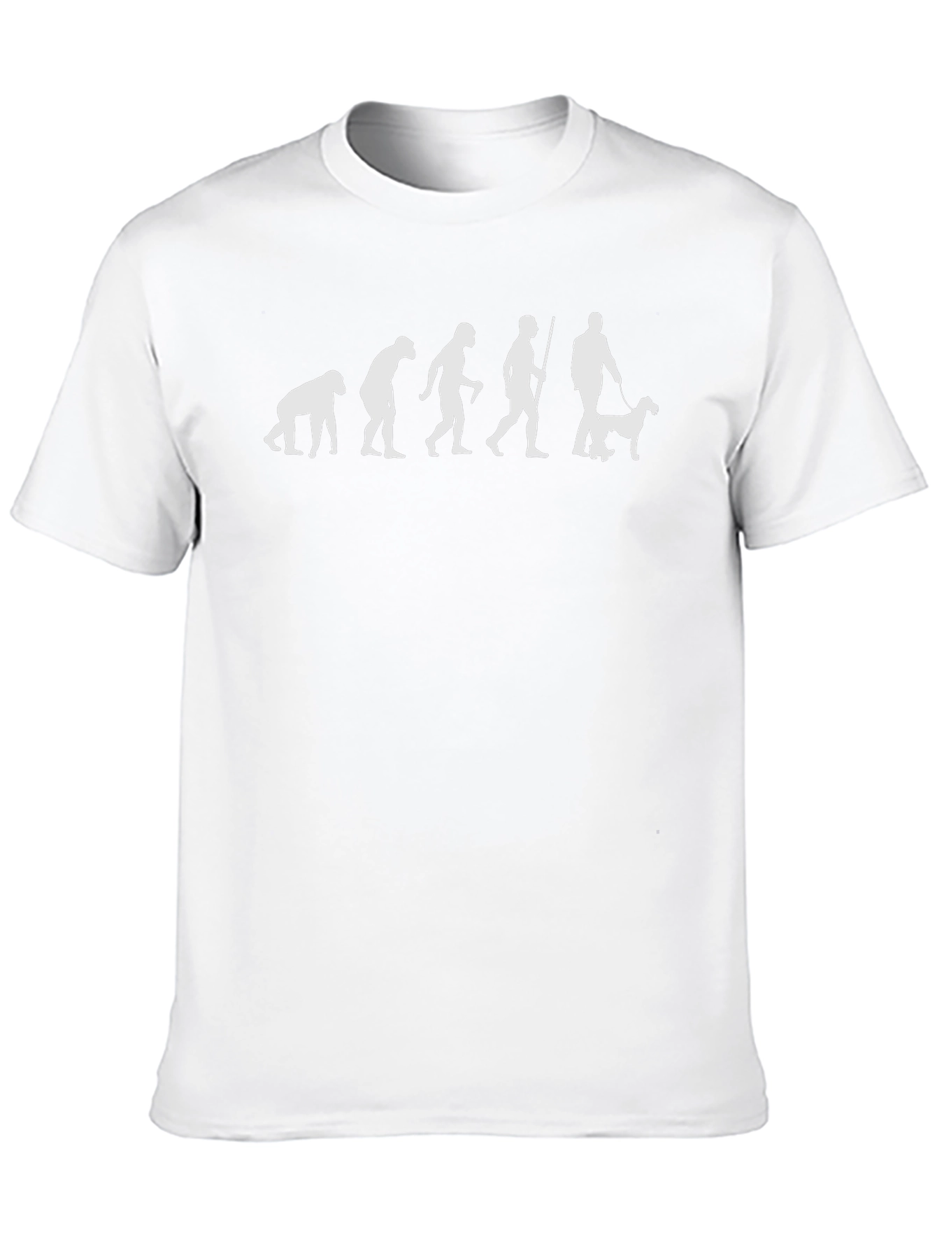 Evolution of Dog Owner T-Shirt - Black