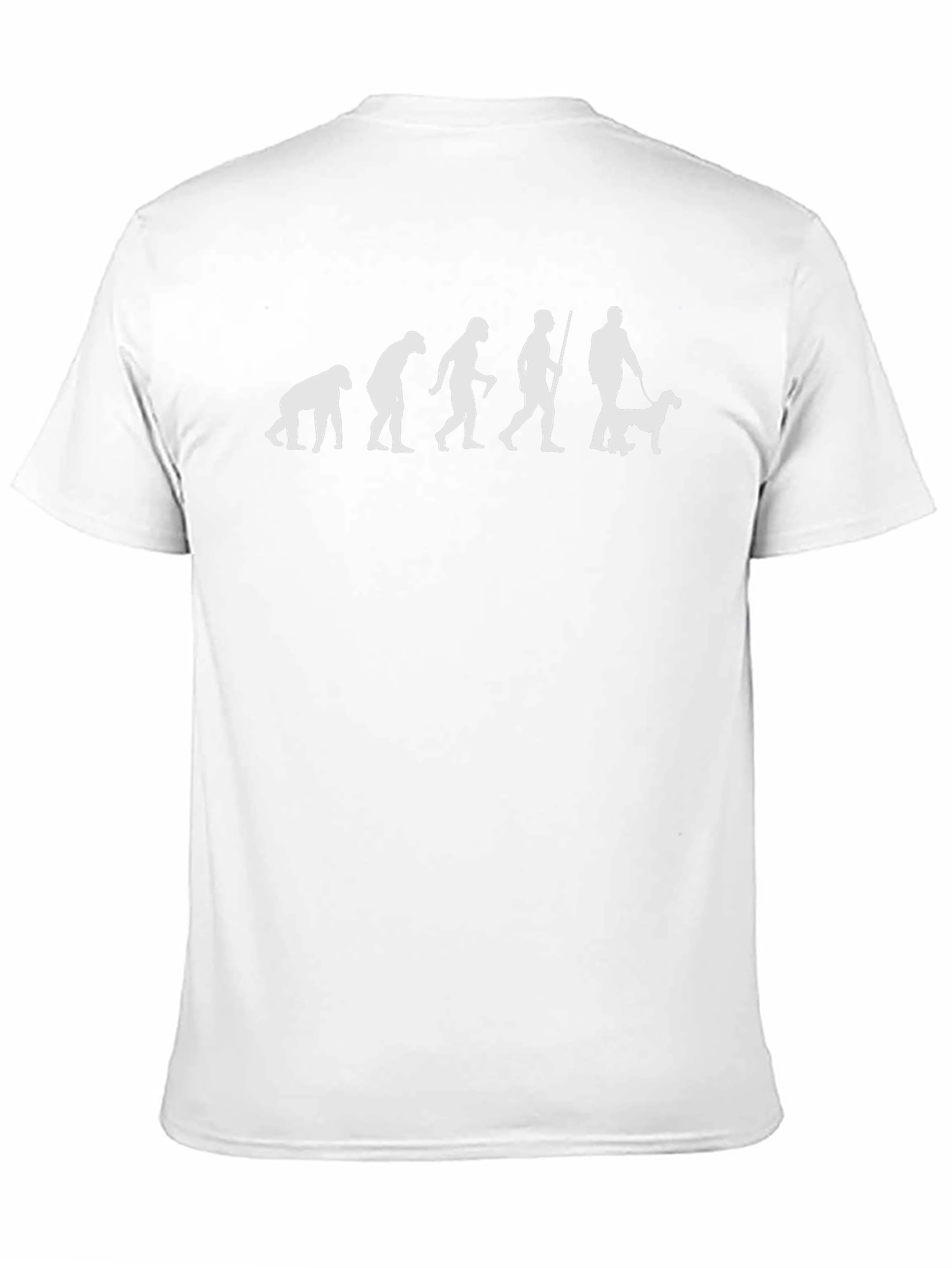 Evolution of Dog Owner T-Shirt - Black