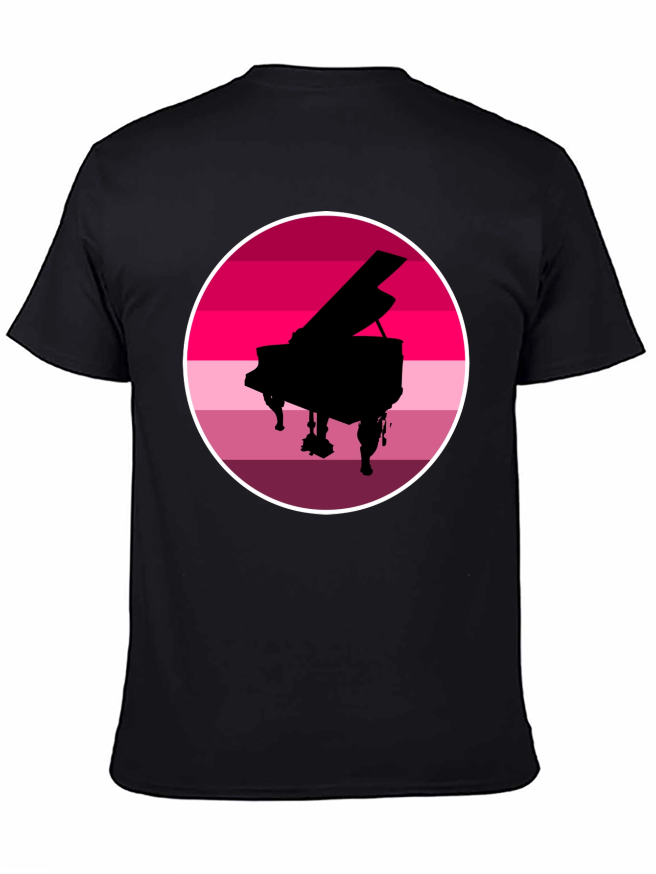 Piano Sunset Graphic Tee