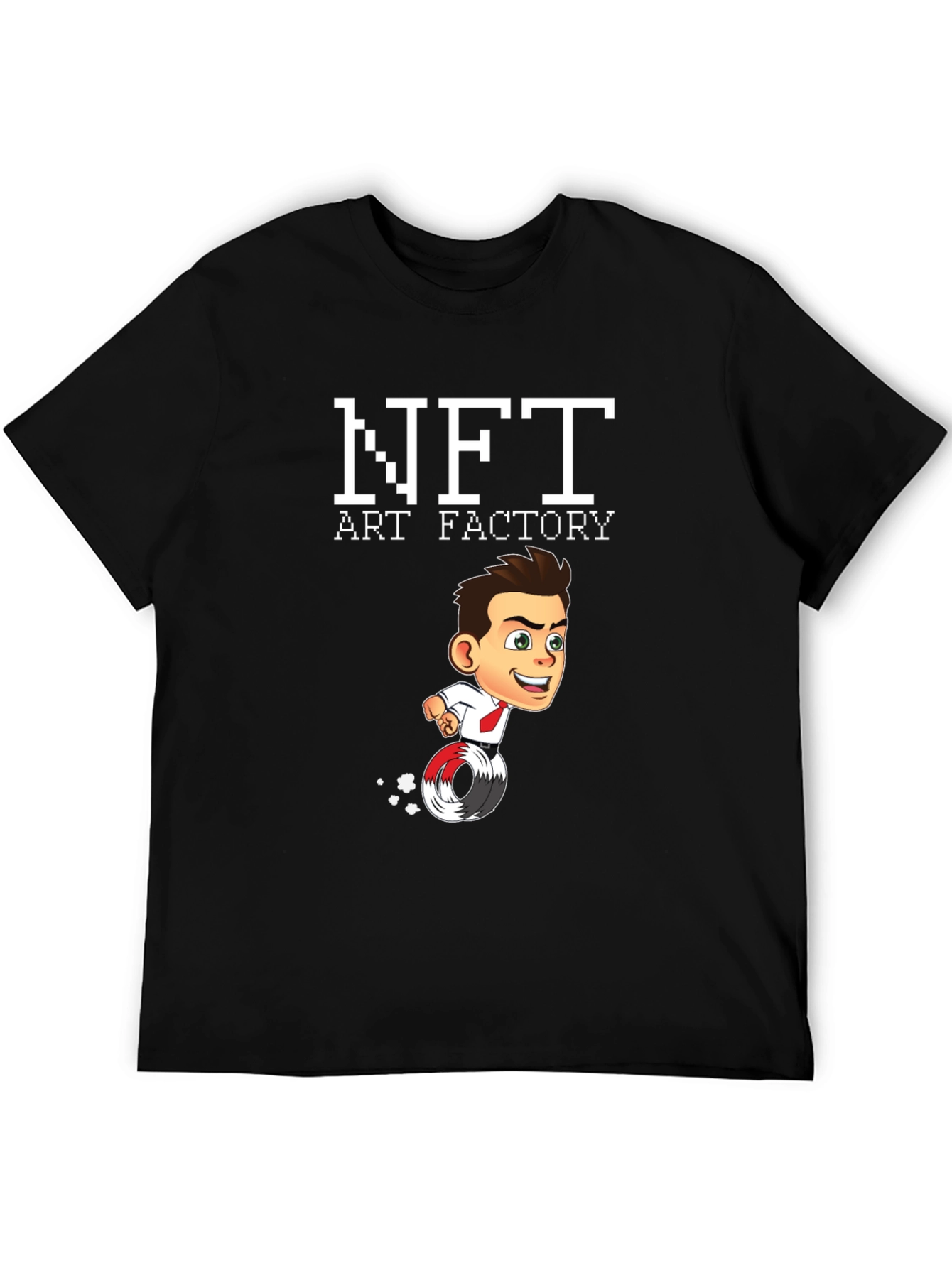 NFT Art Factory Graphic Tee - Black