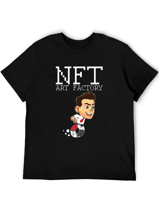 NFT Art Factory Graphic Tee - Black