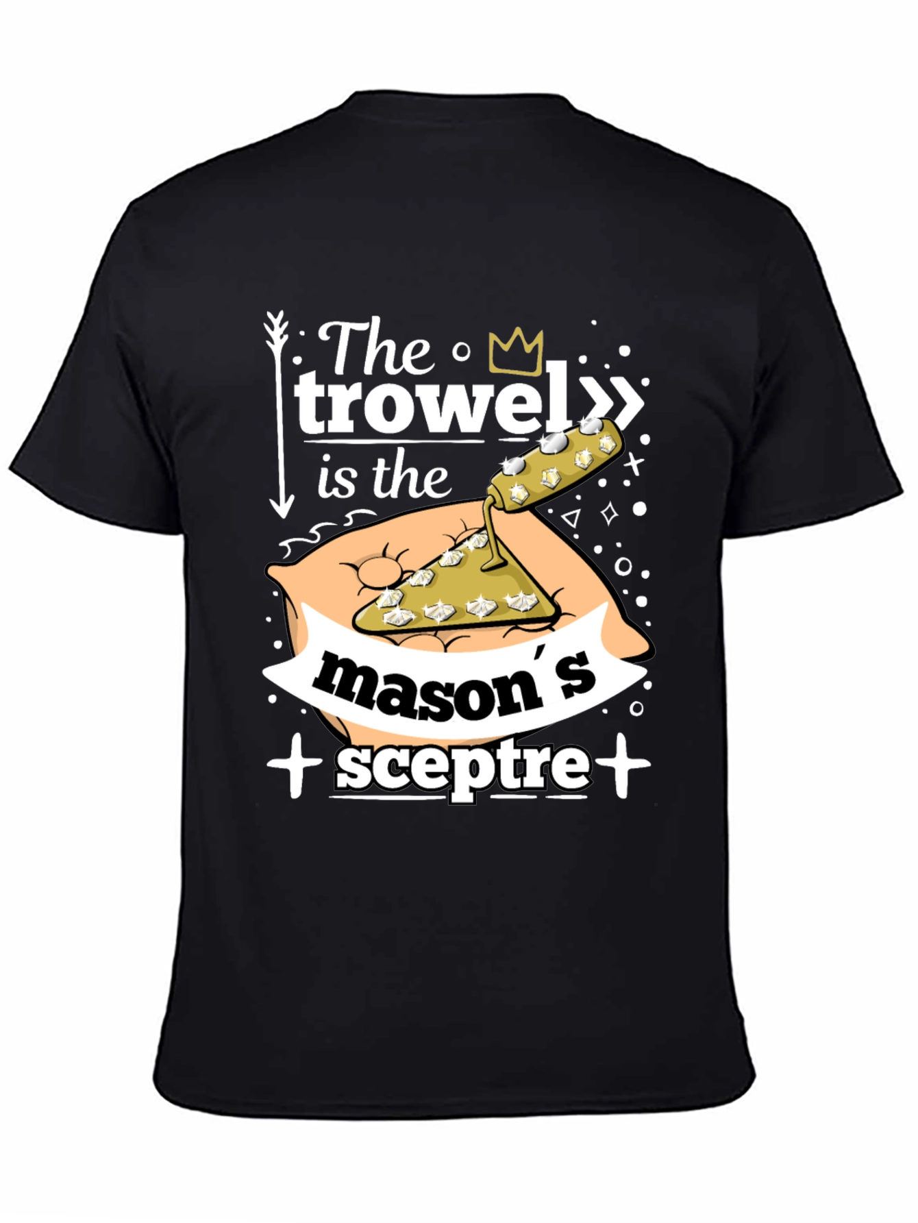 Masons Sceptre T-Shirt - Construction Humor Tee