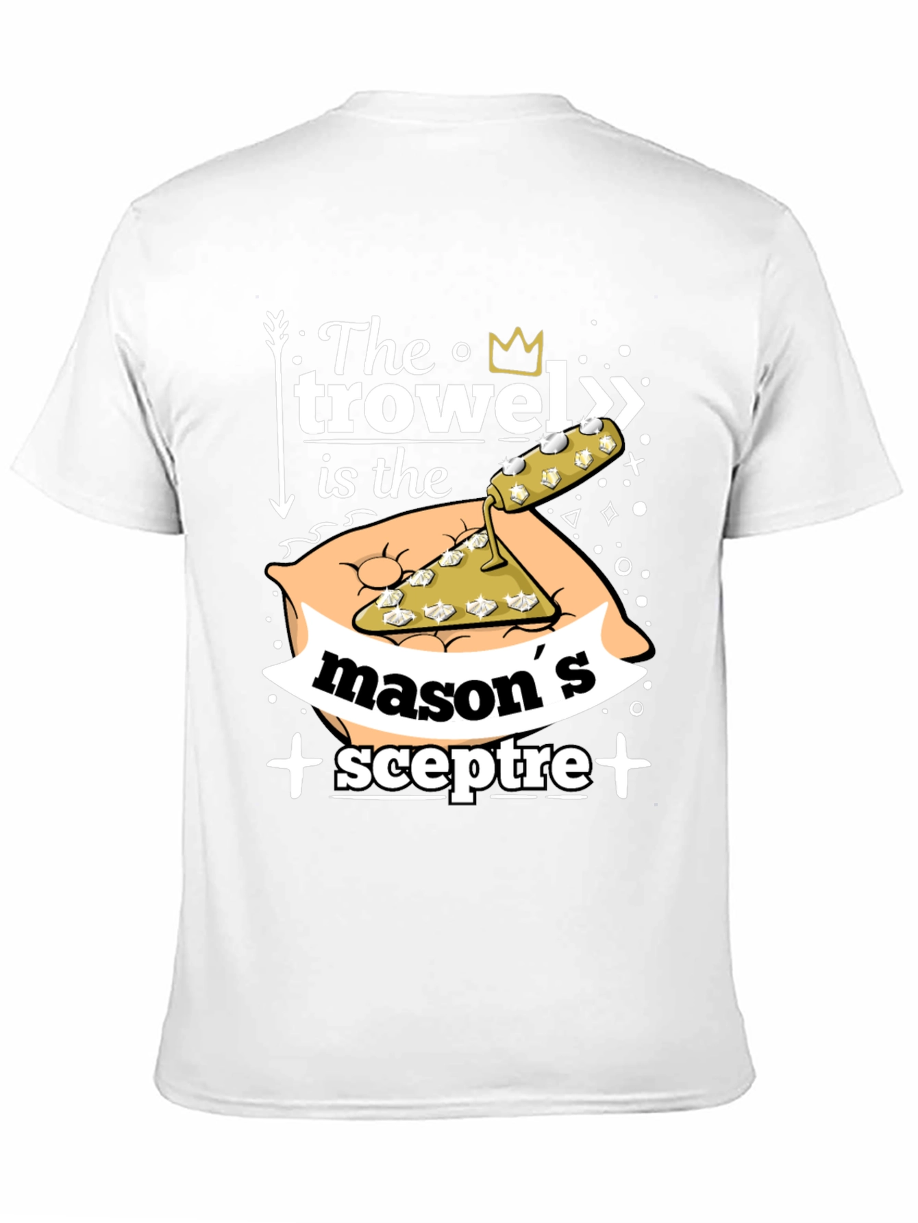 Masons Sceptre T-Shirt - Construction Humor Tee