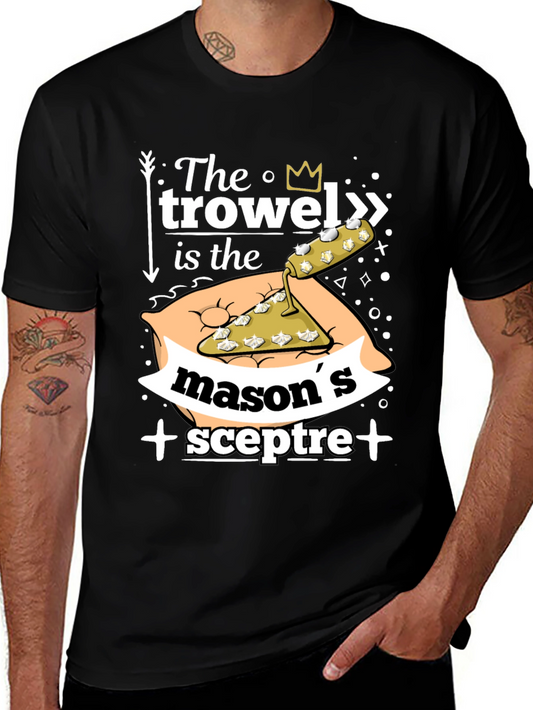 Masons Sceptre T-Shirt - Construction Humor Tee