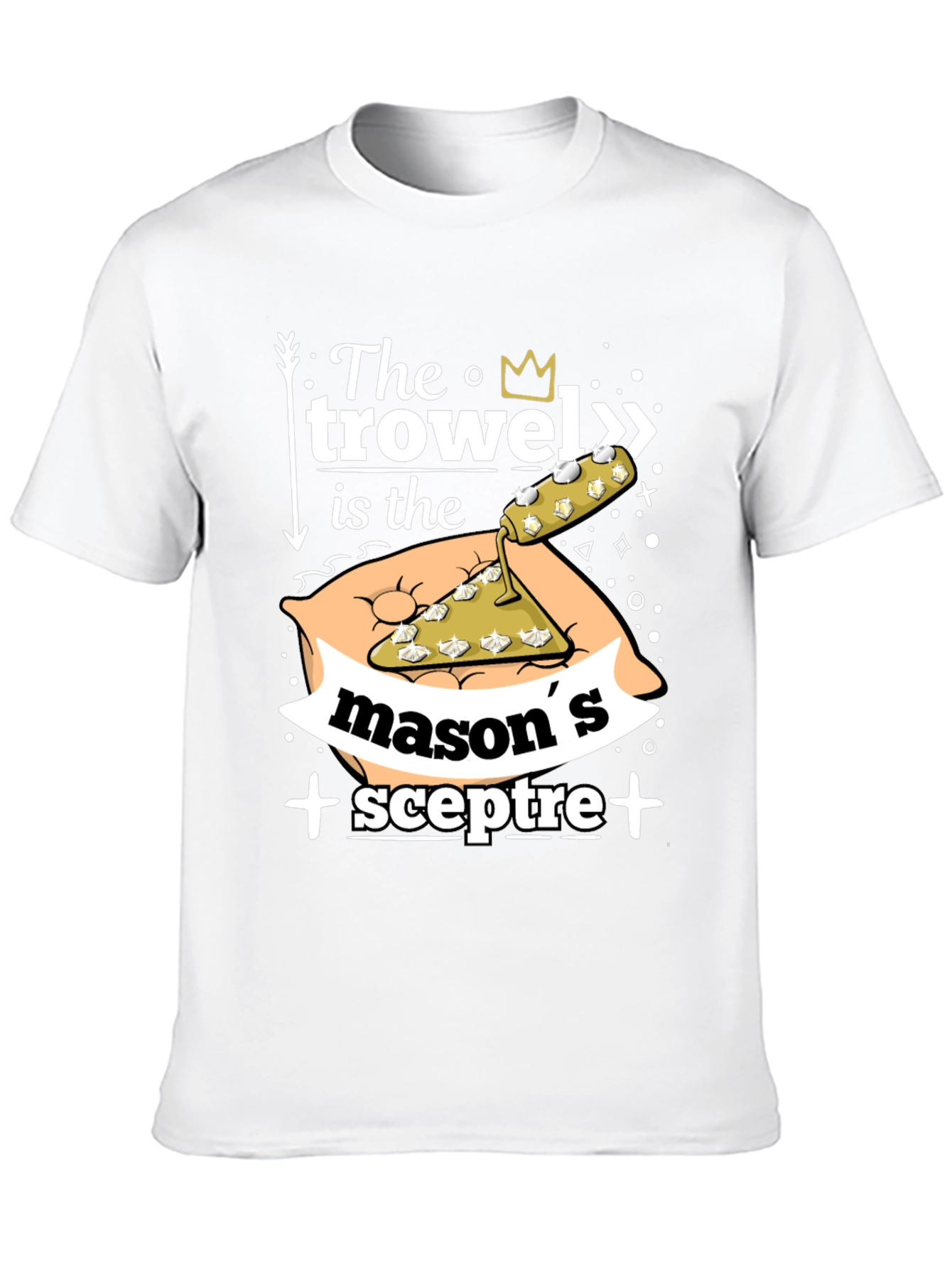 Masons Sceptre T-Shirt - Construction Humor Tee