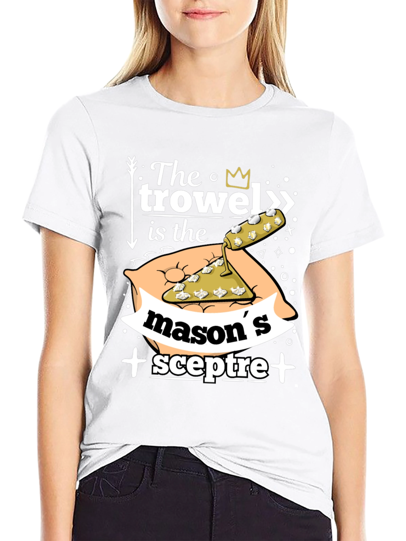 Masons Sceptre T-Shirt - Construction Humor Tee