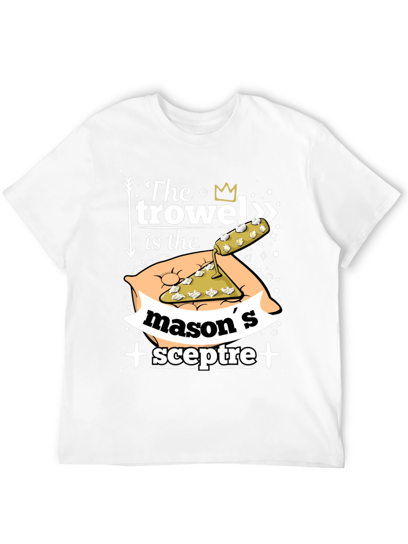 Masons Sceptre T-Shirt - Construction Humor Tee