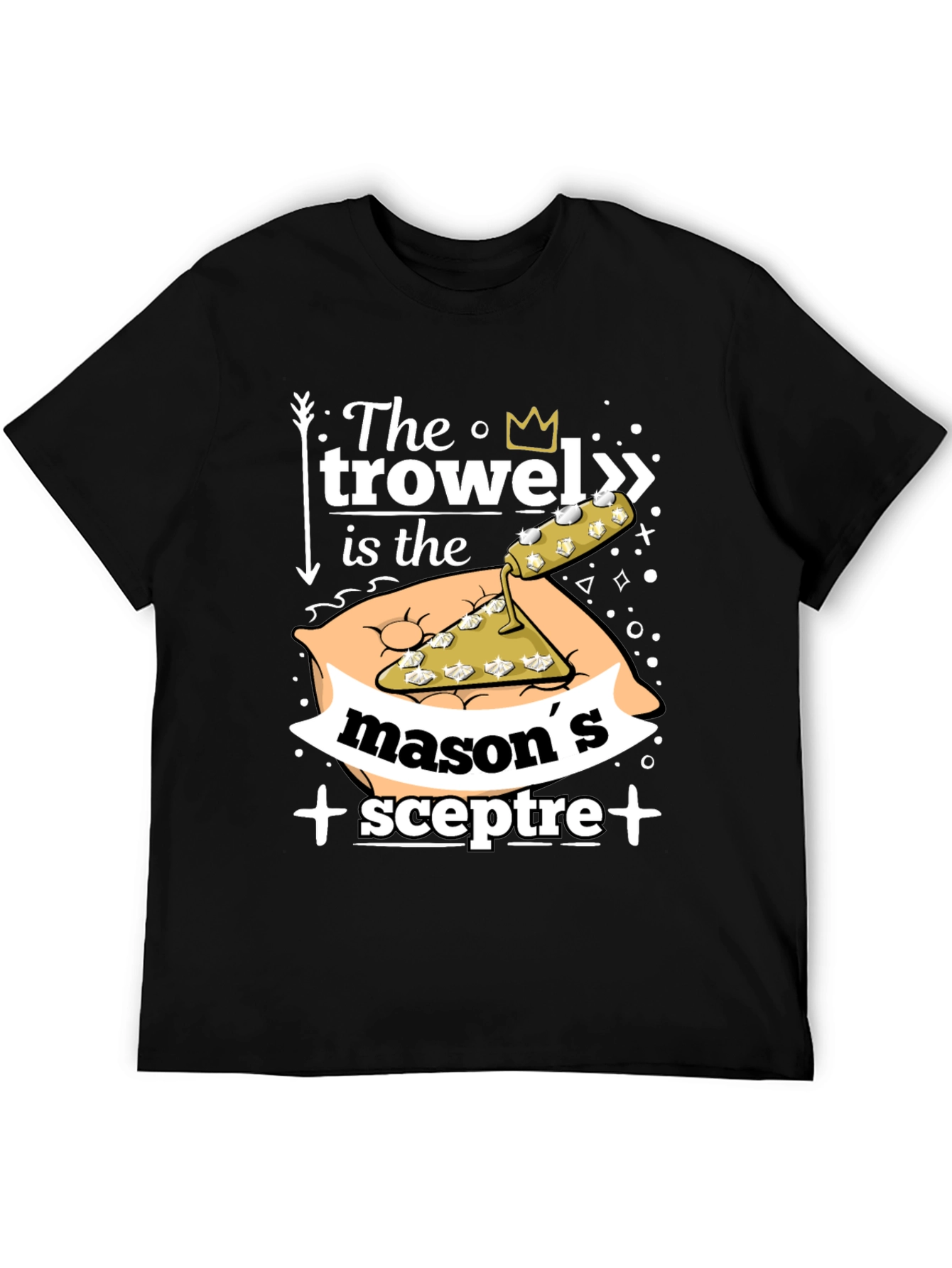 Masons Sceptre T-Shirt - Construction Humor Tee