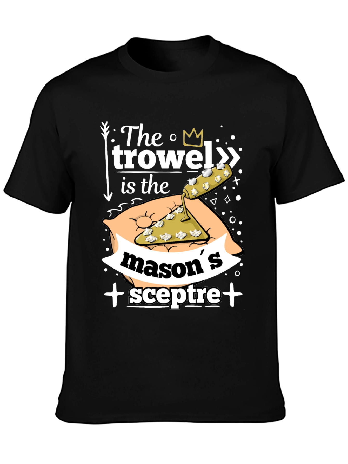 Masons Sceptre T-Shirt - Construction Humor Tee