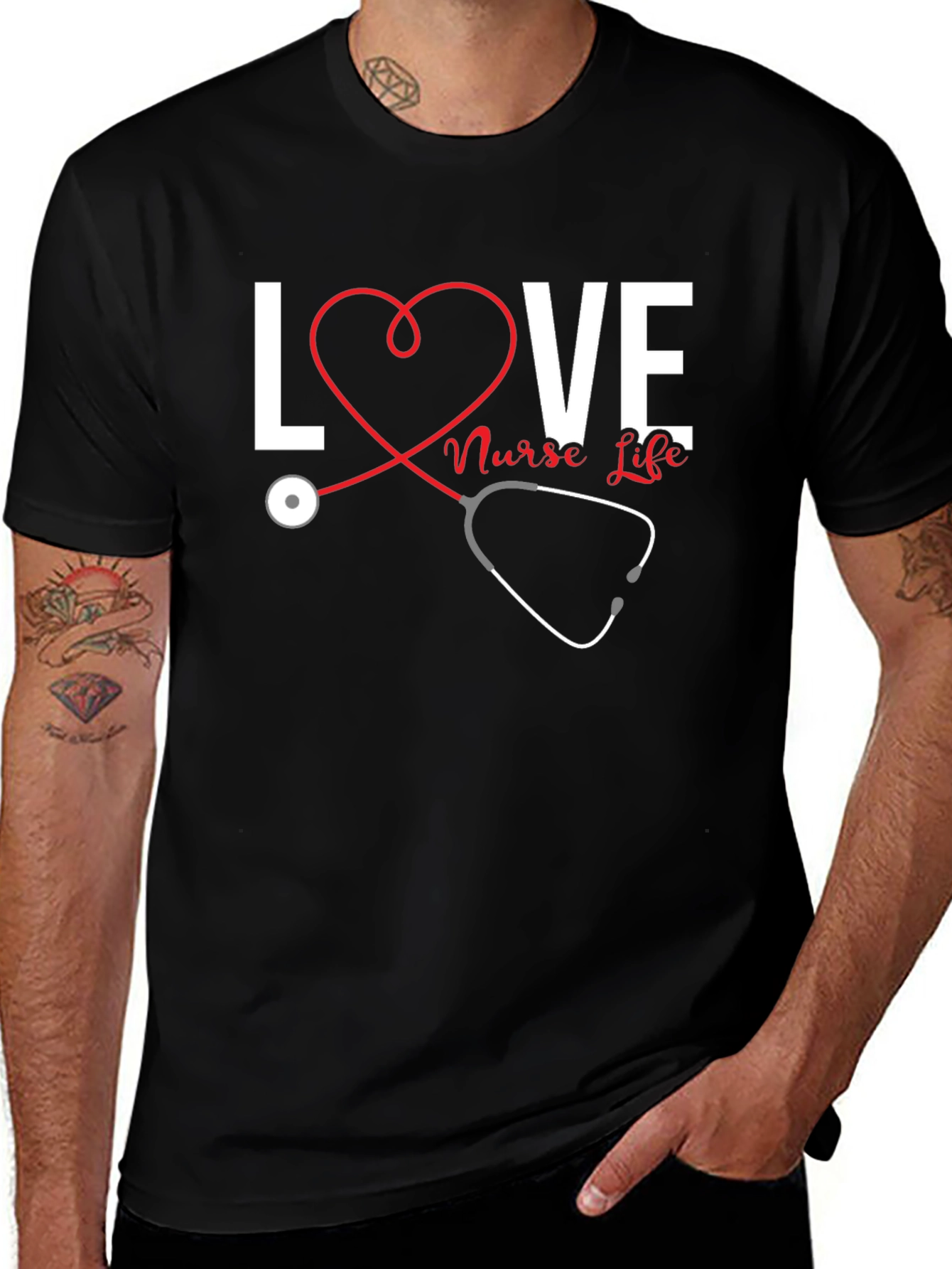 Love Nurse Life T-Shirt: Stylish Gift for Nurses