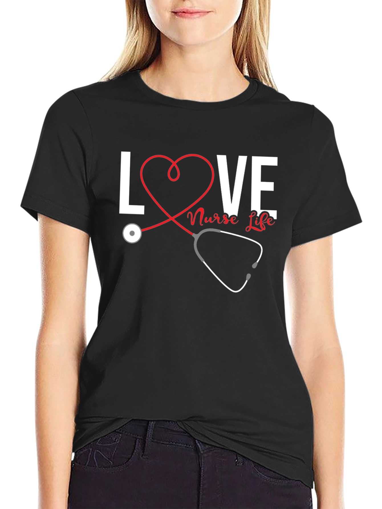 Love Nurse Life T-Shirt: Stylish Gift for Nurses