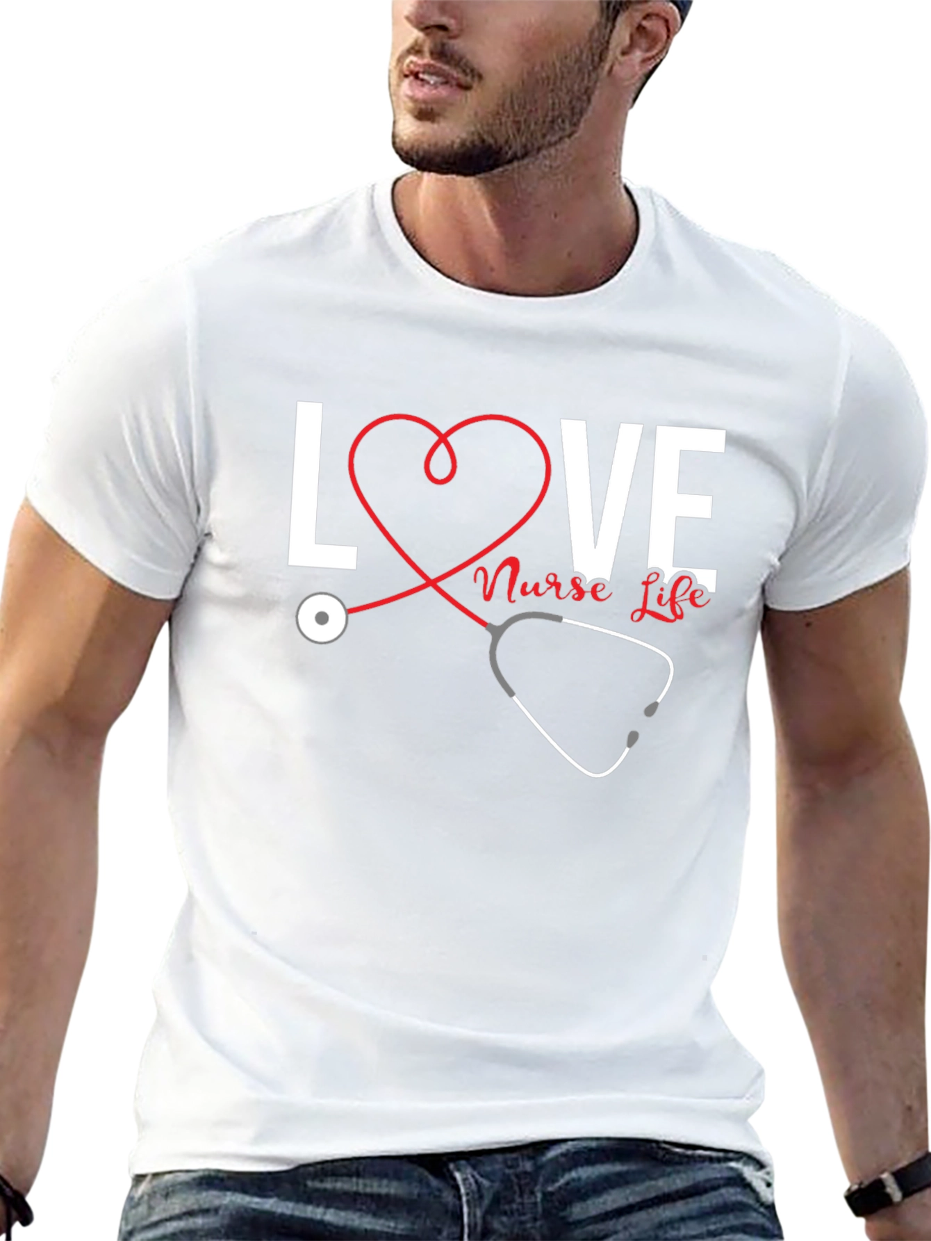 Love Nurse Life T-Shirt: Stylish Gift for Nurses