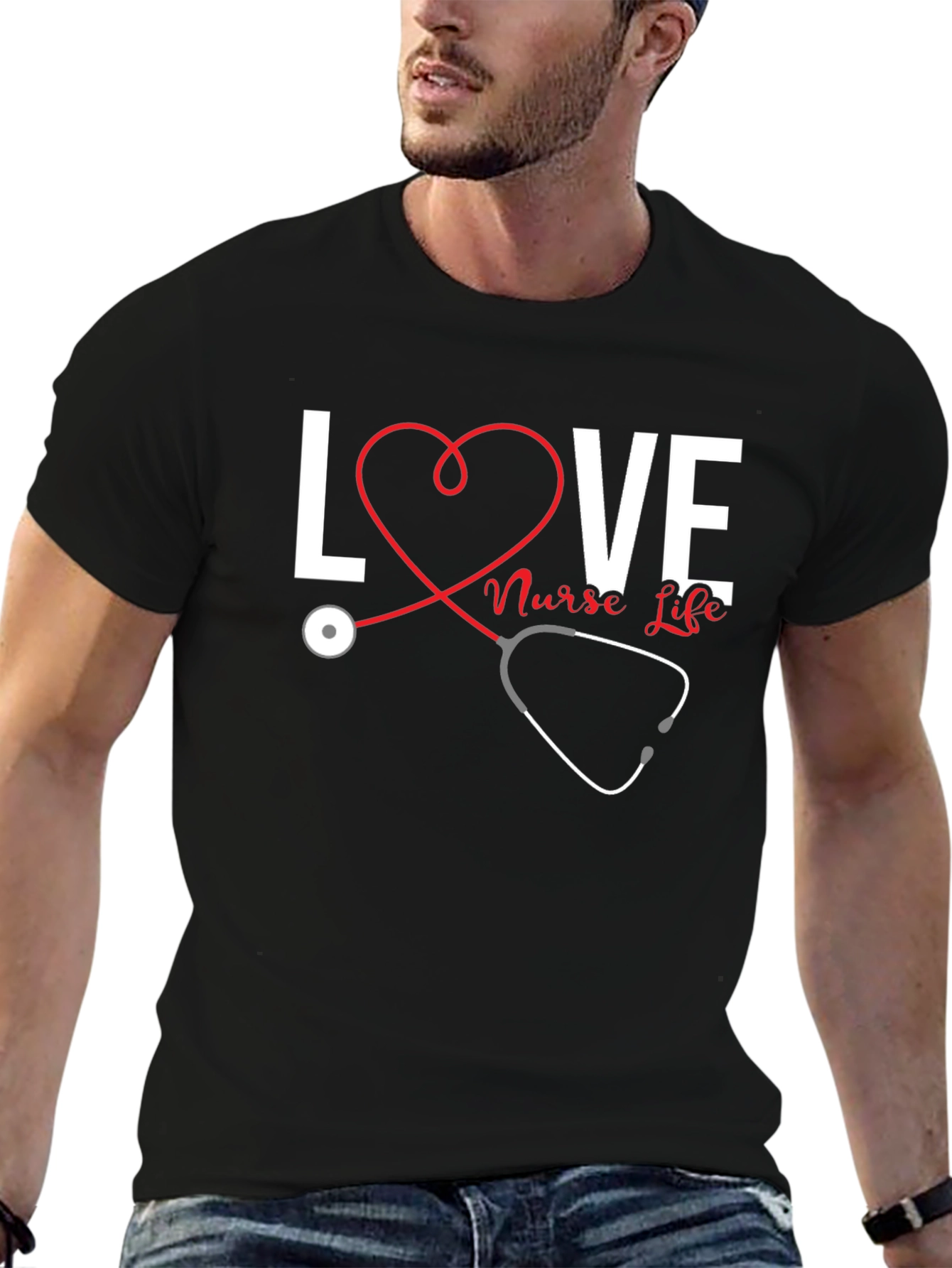 Love Nurse Life T-Shirt: Stylish Gift for Nurses