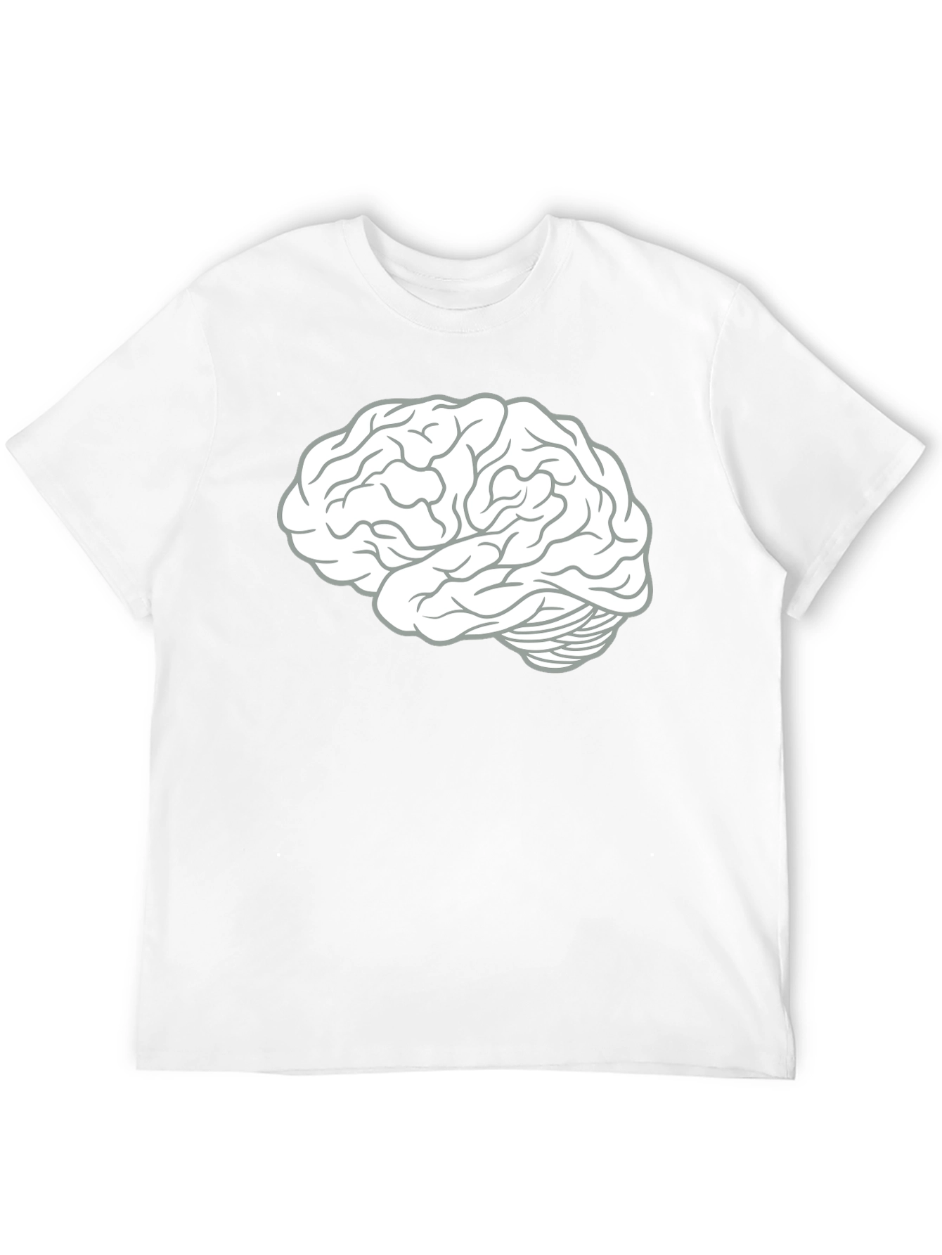 Brain Graphic Tee - Smart Casual