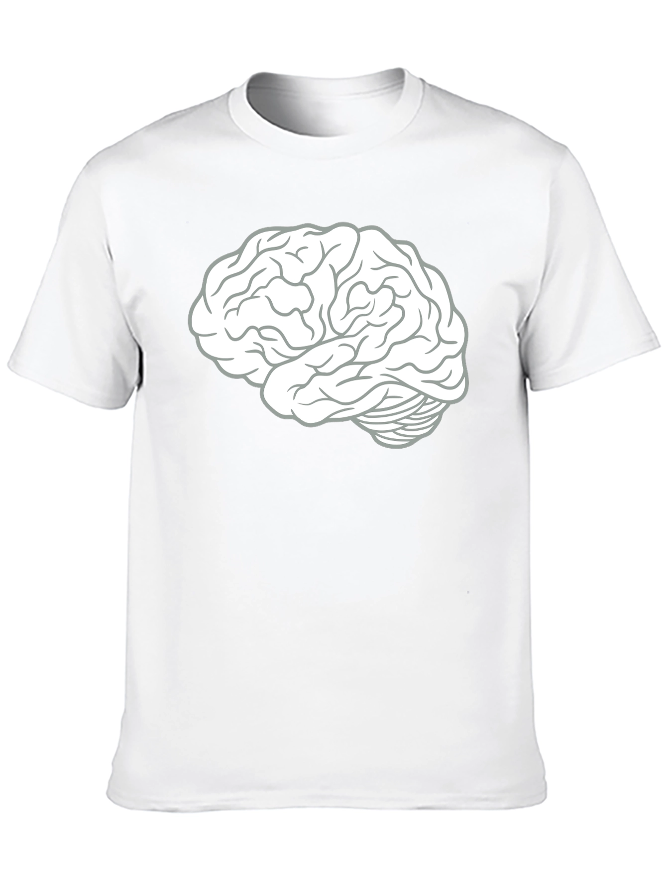 Brain Graphic Tee - Smart Casual