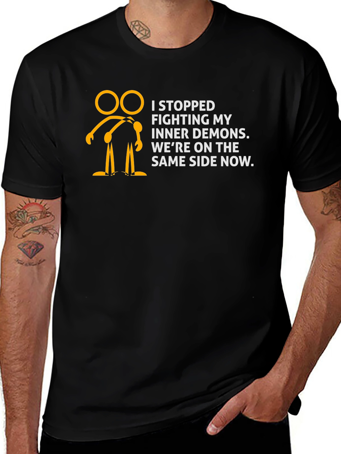 Inner Demons T-Shirt Funny Sarcastic Humor
