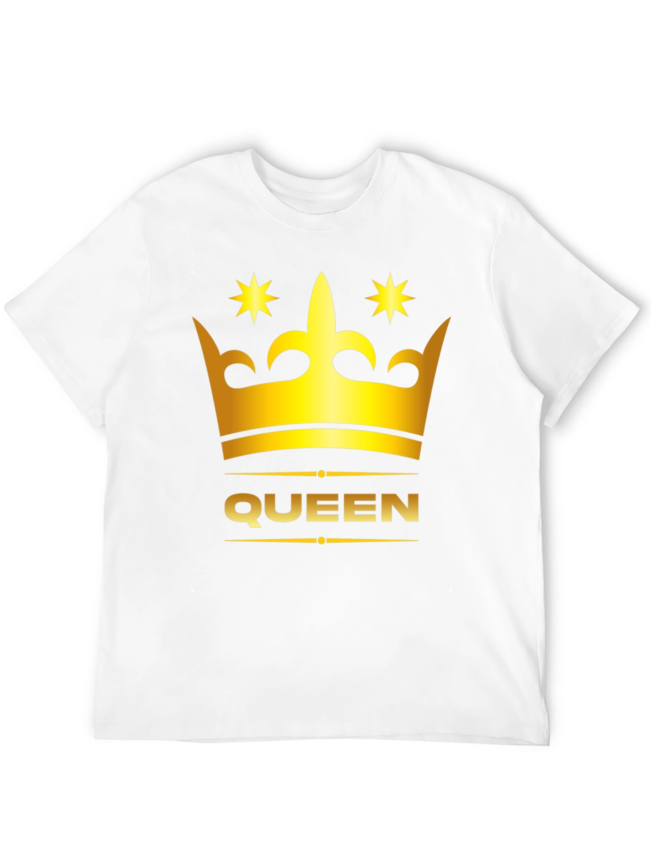 Queen Crown Graphic Tee - Stylish Black T-Shirt