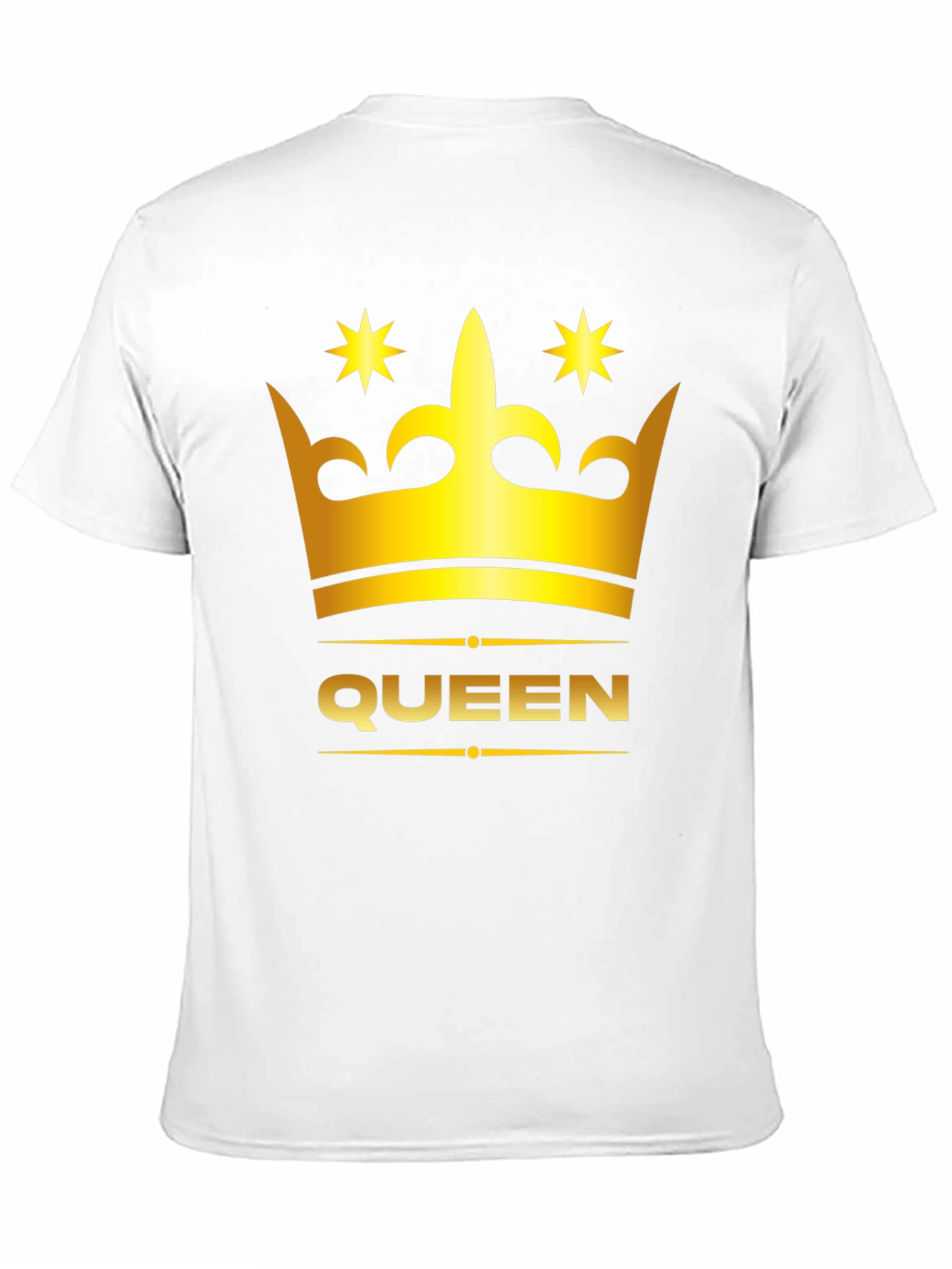 Queen Crown Graphic Tee - Stylish Black T-Shirt