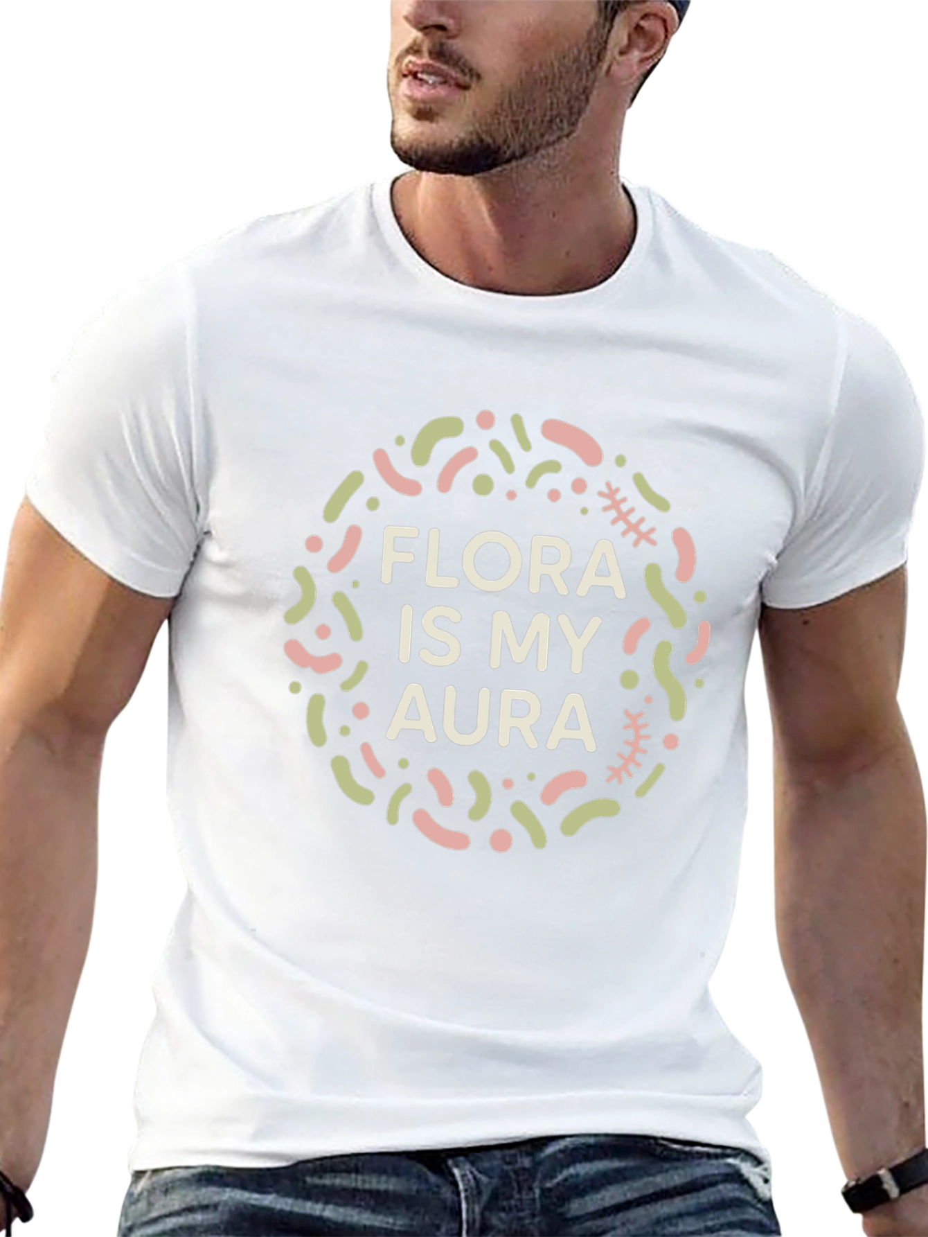 Flora Is My Aura T-Shirt - Unique Design