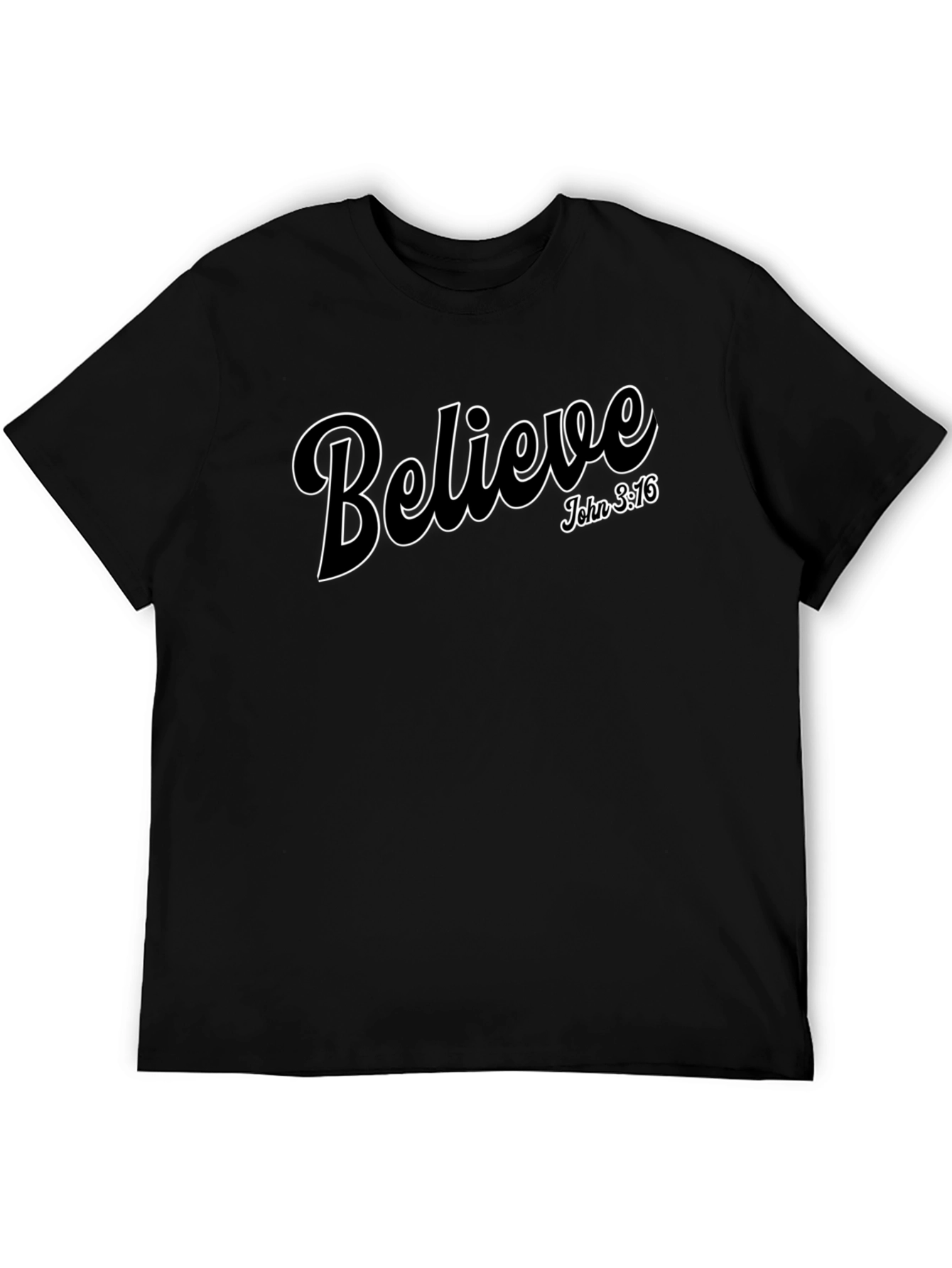Believe John 3:16 Graphic T-Shirt
