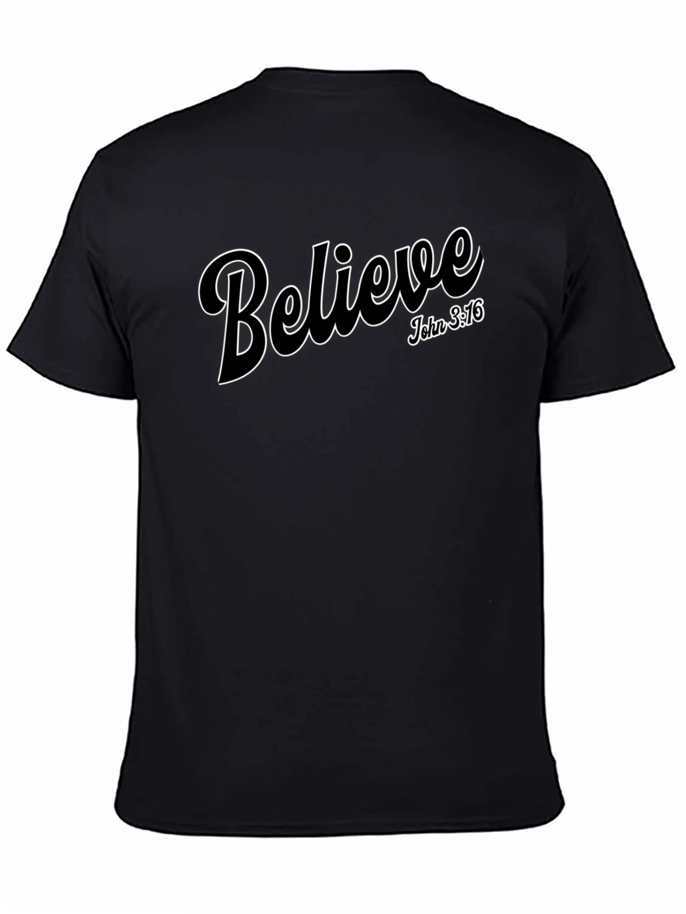 Believe John 3:16 Graphic T-Shirt
