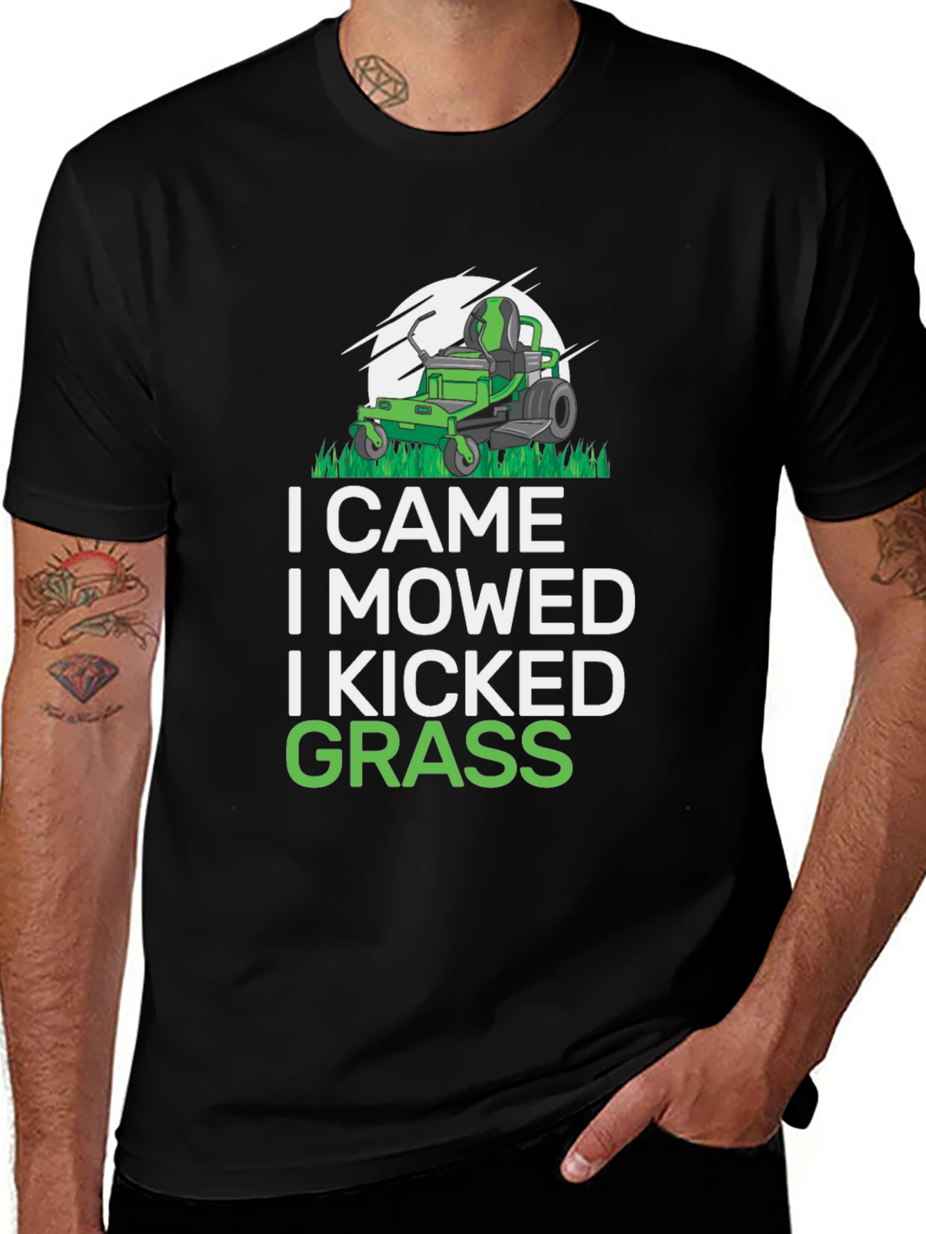 I Came I Mowed T-Shirt