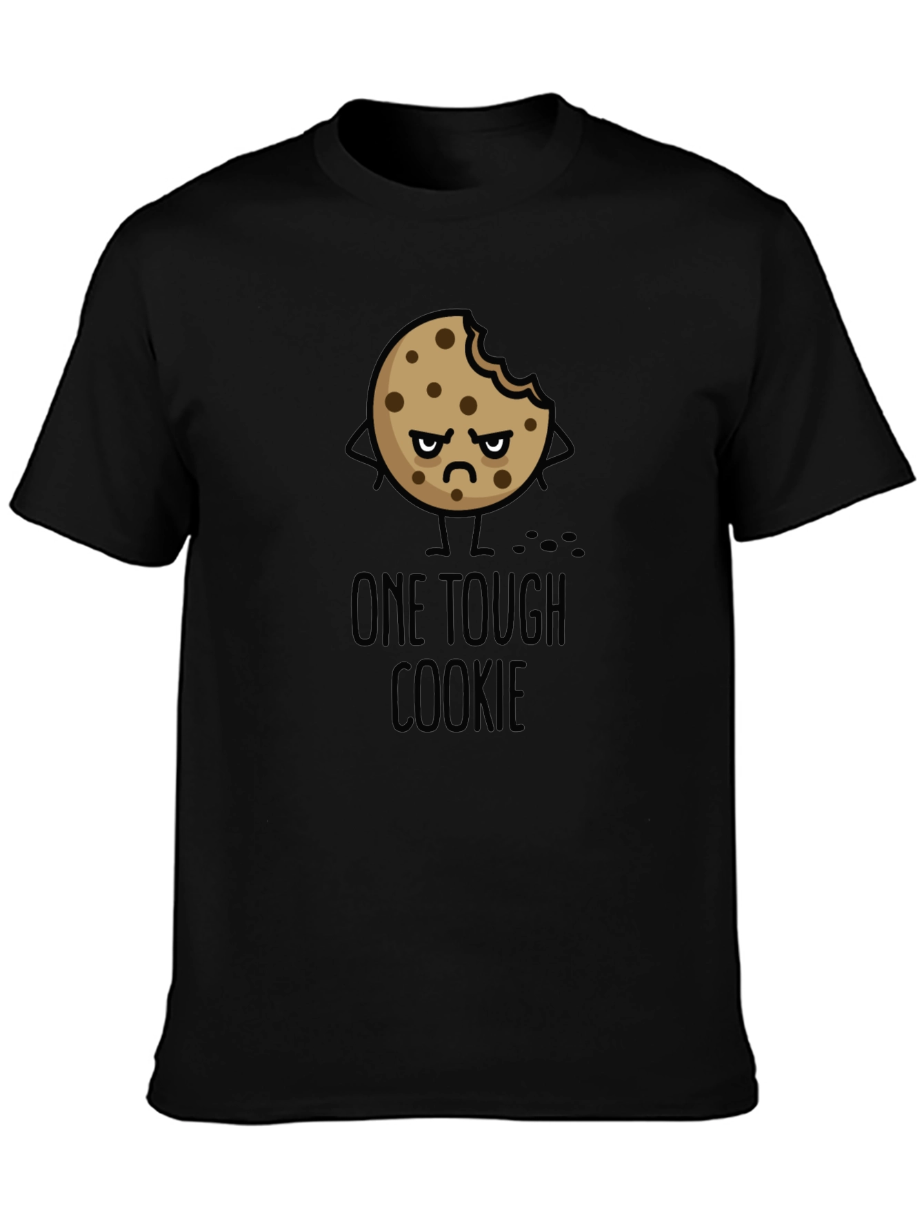 One Tough Cookie Black Graphic Tee