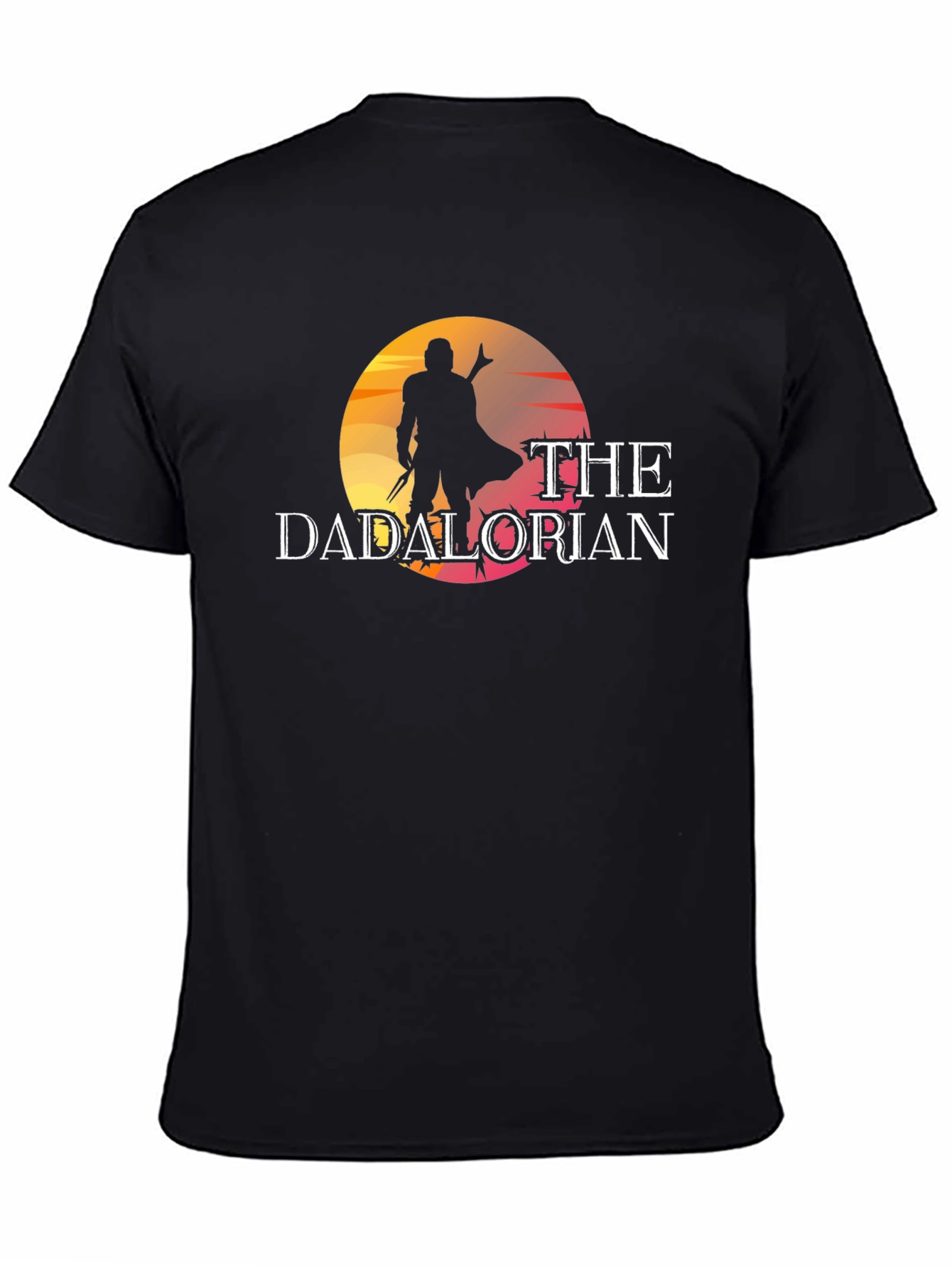 The Dadalorian Black T-Shirt