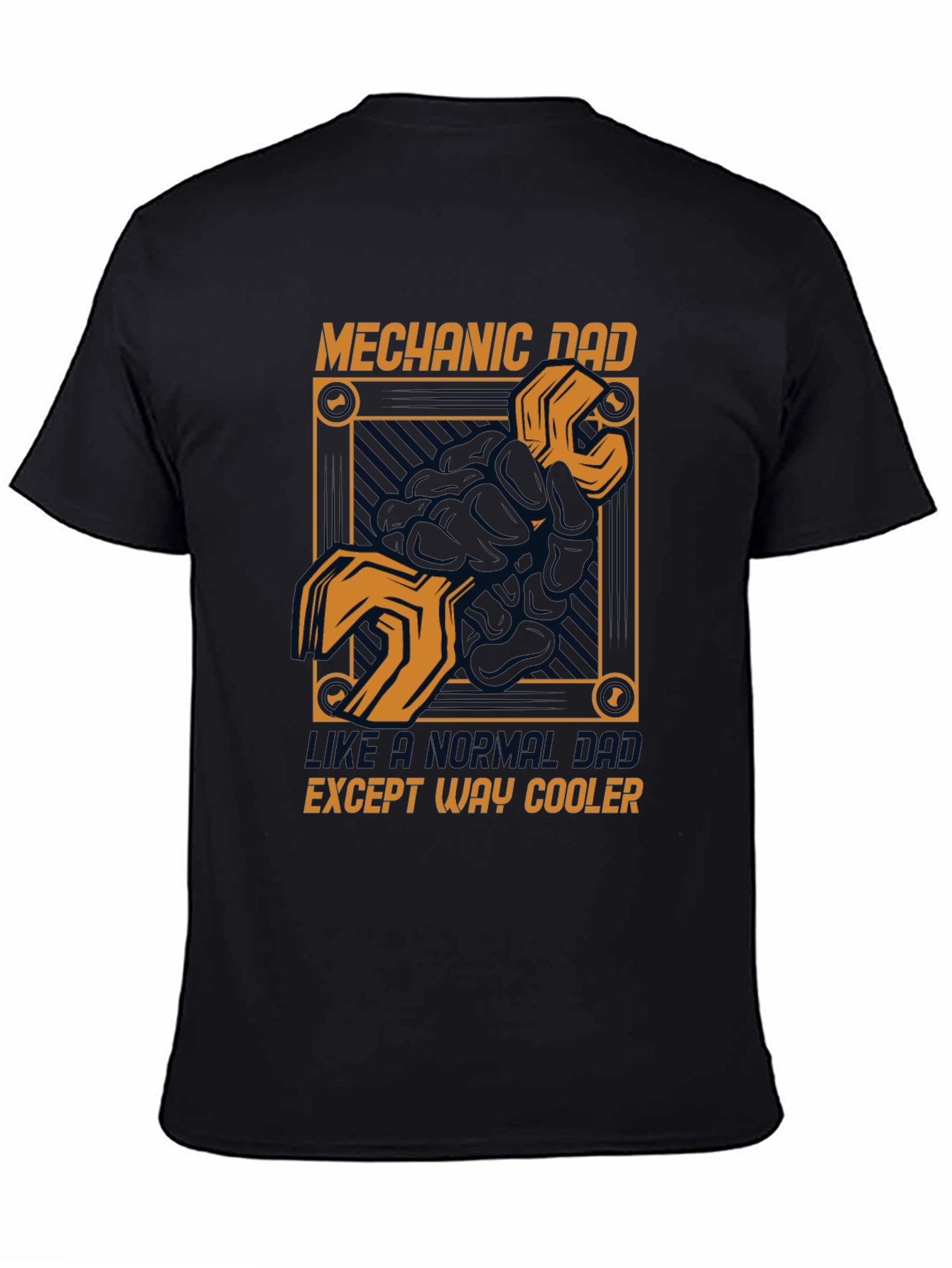 Mechanic Dad T-Shirt - Except Way Cooler