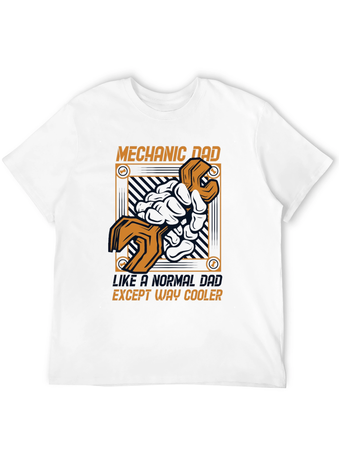 Mechanic Dad T-Shirt - Except Way Cooler