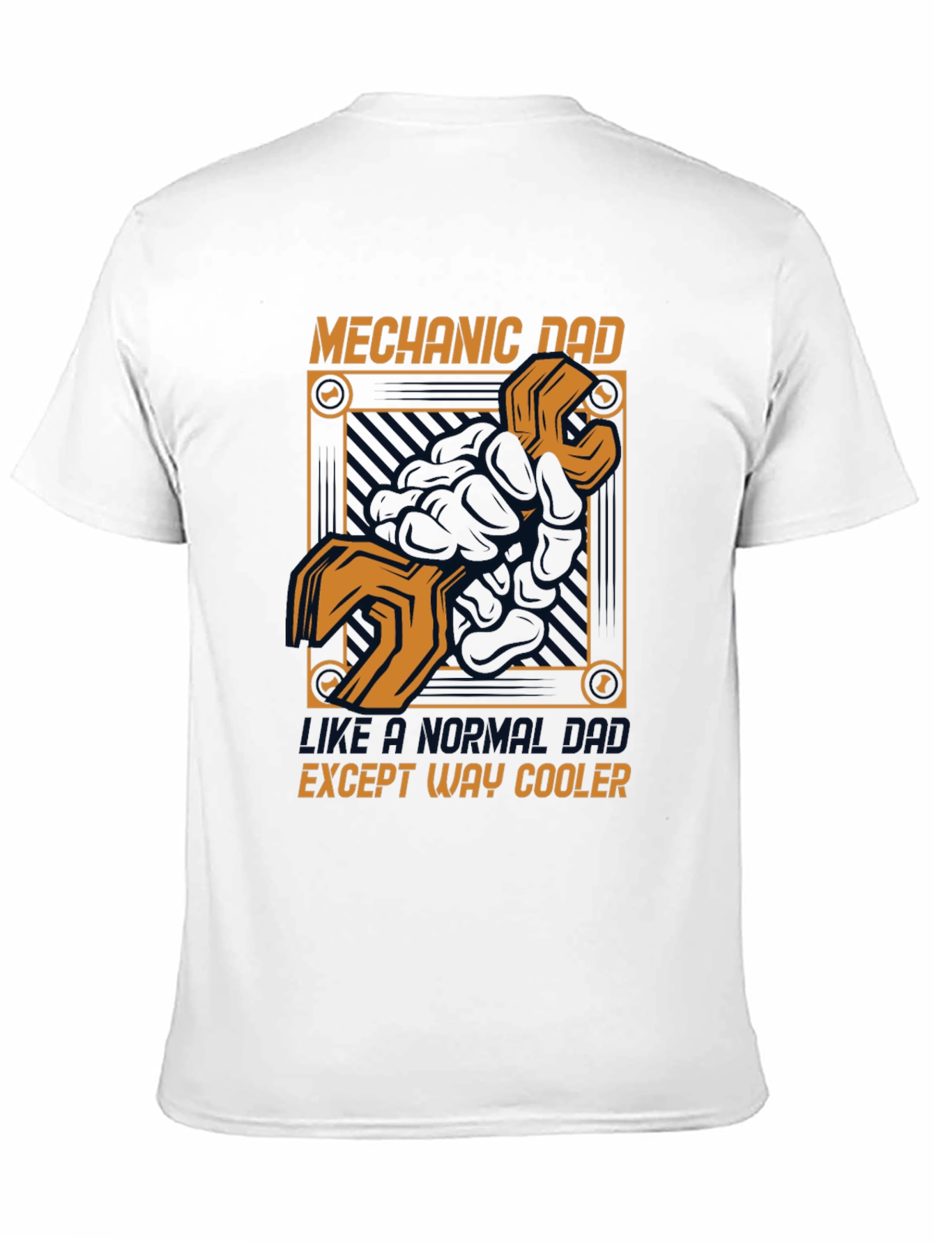 Mechanic Dad T-Shirt - Except Way Cooler