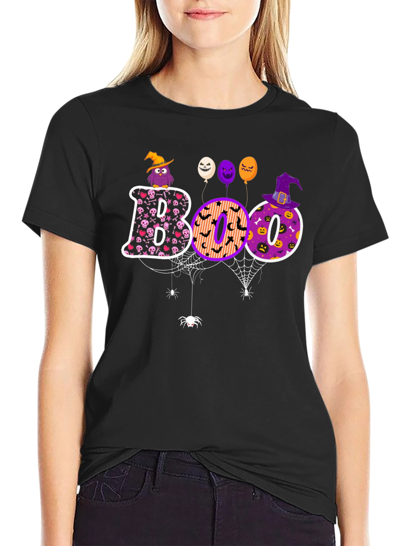 Halloween BOO T-Shirt - Spooky Season Style
