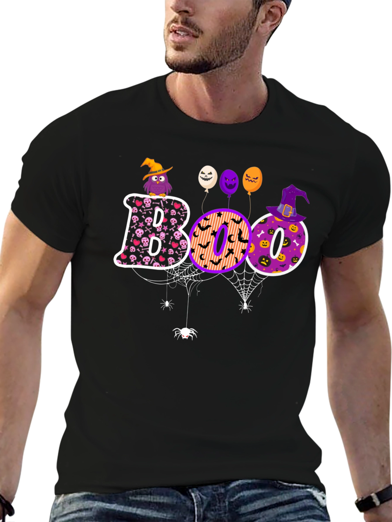 Halloween BOO T-Shirt - Spooky Season Style