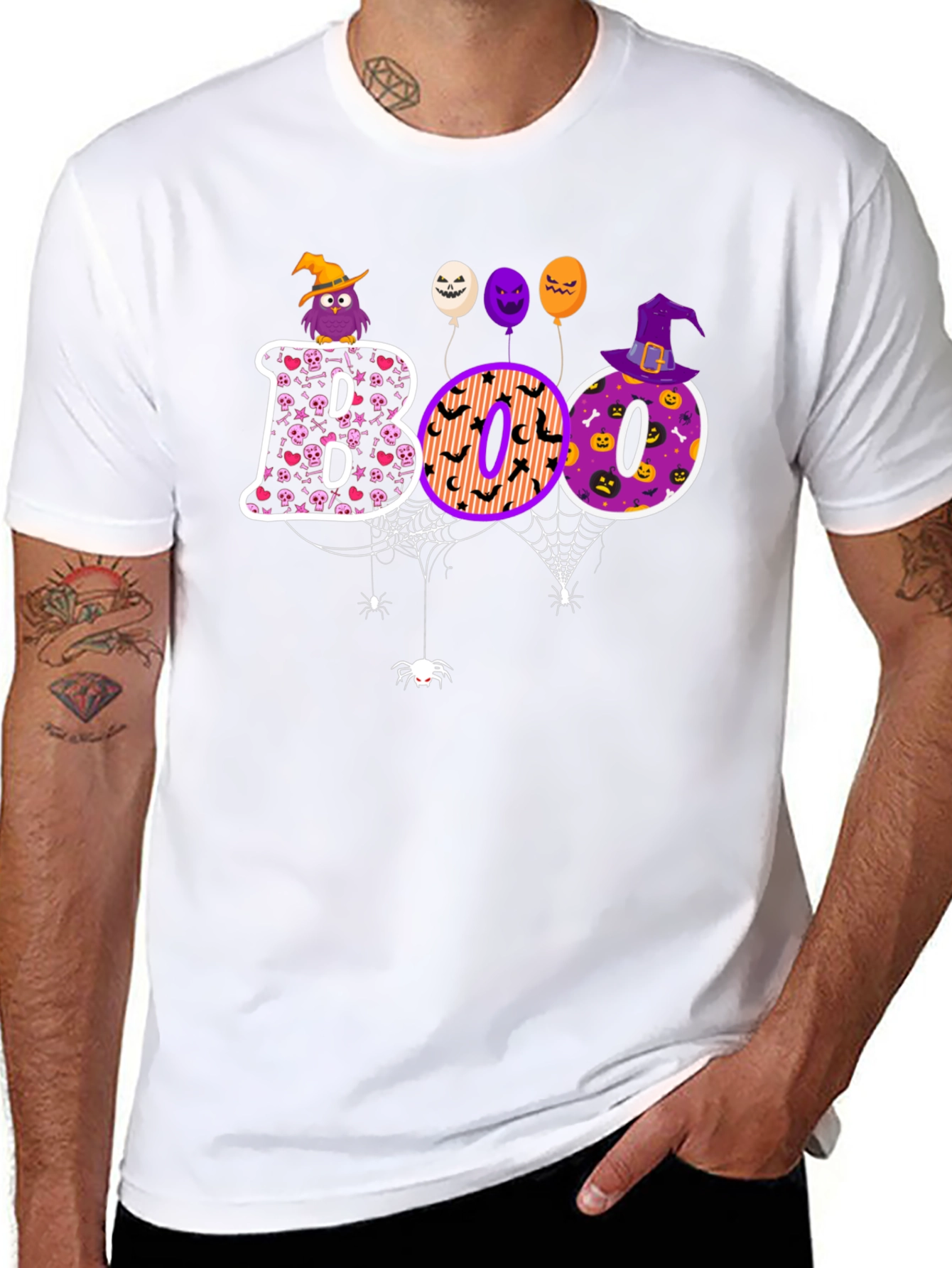 Halloween BOO T-Shirt - Spooky Season Style