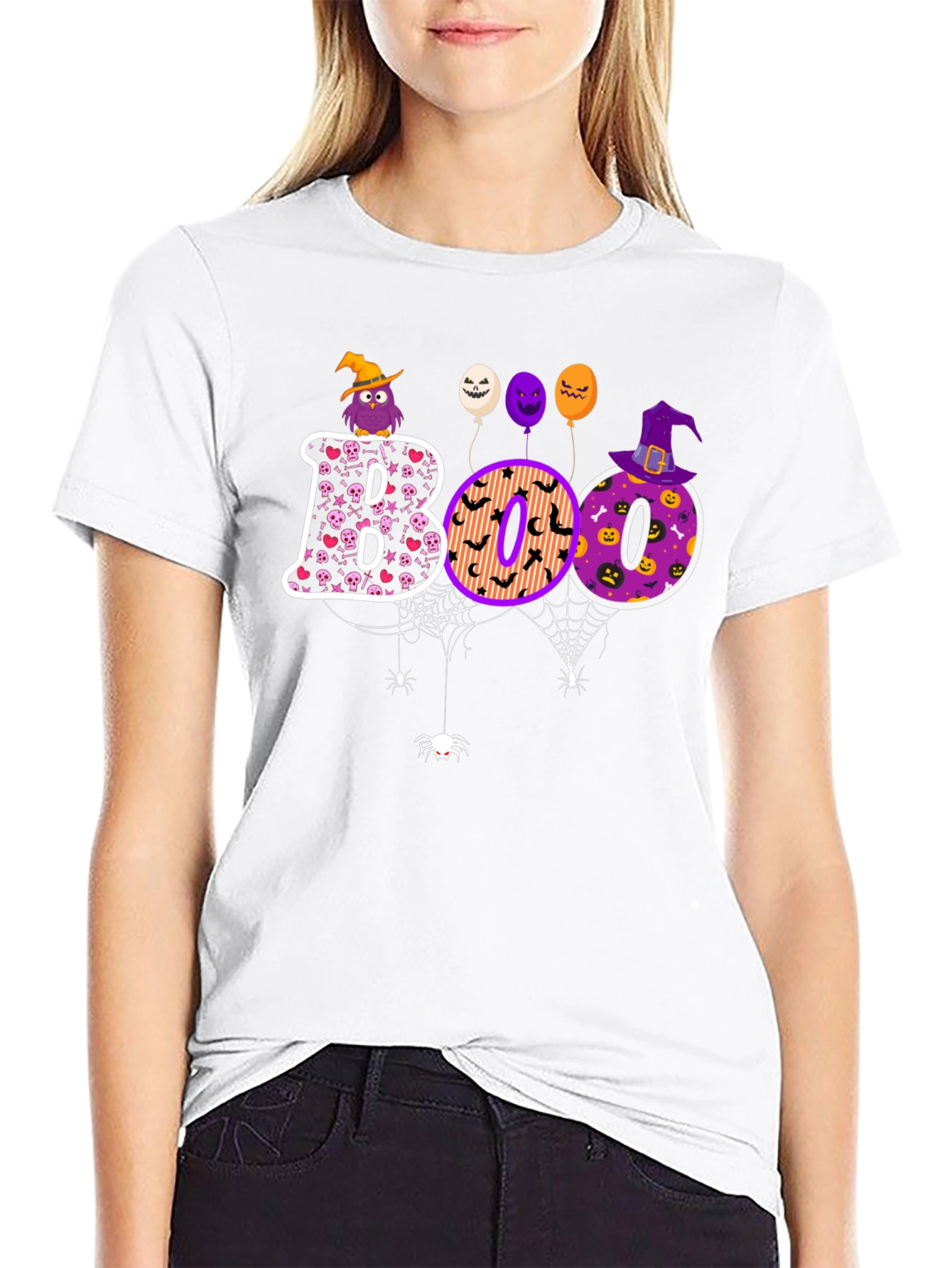 Halloween BOO T-Shirt - Spooky Season Style