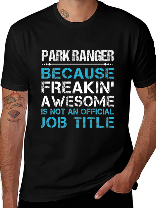Park Ranger Awesome Job Title T-Shirt