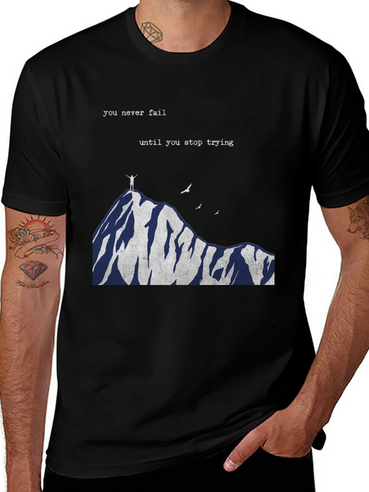 Motivational Mountain Top T-Shirt