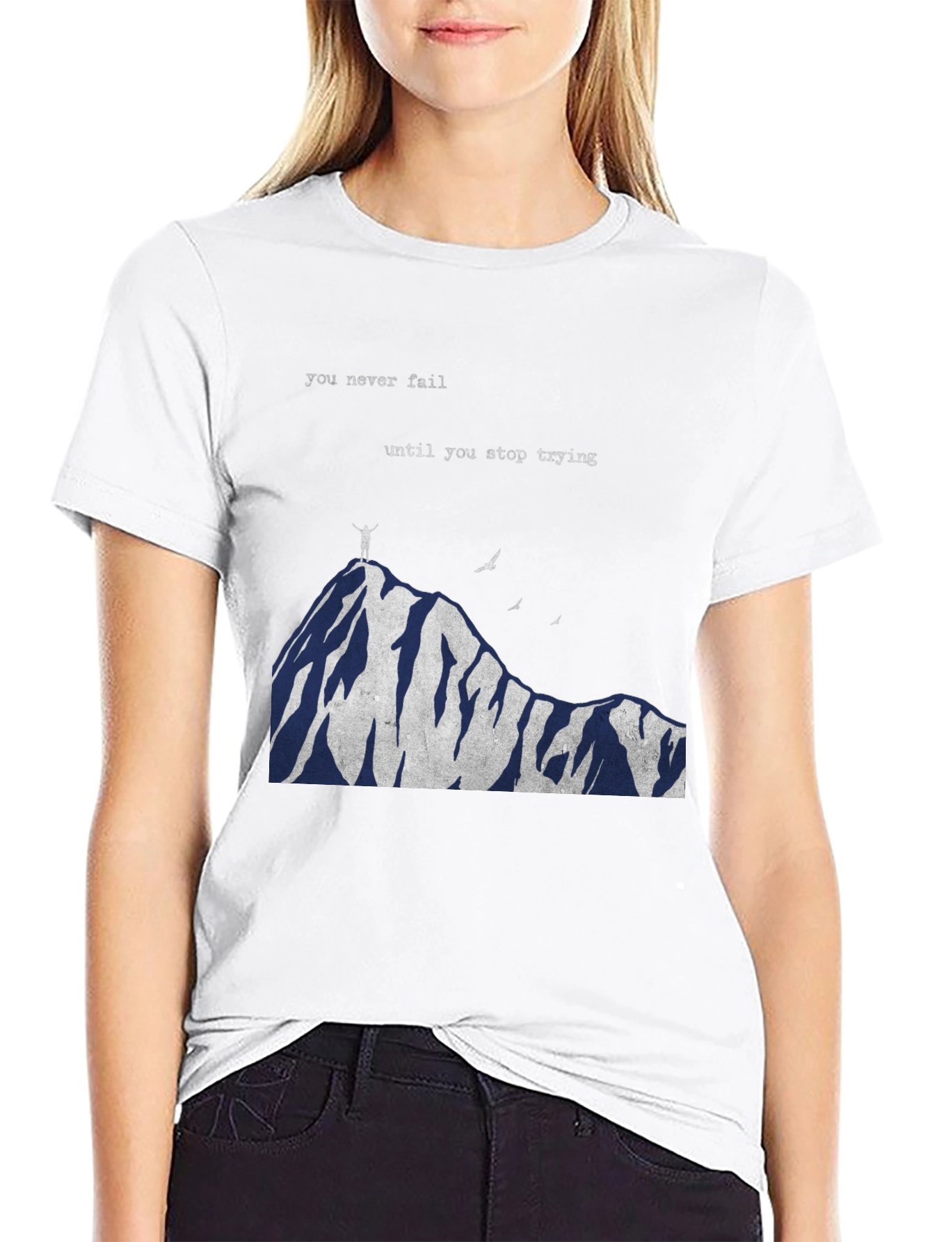 Motivational Mountain Top T-Shirt
