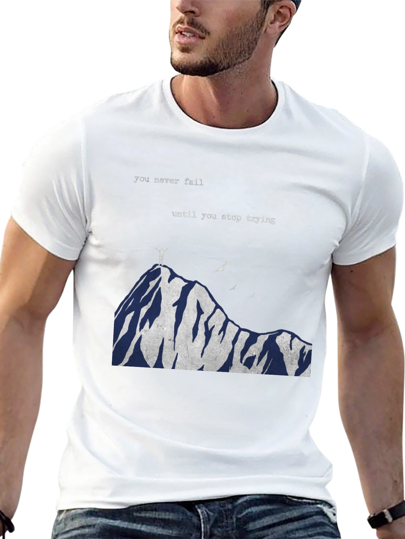 Motivational Mountain Top T-Shirt