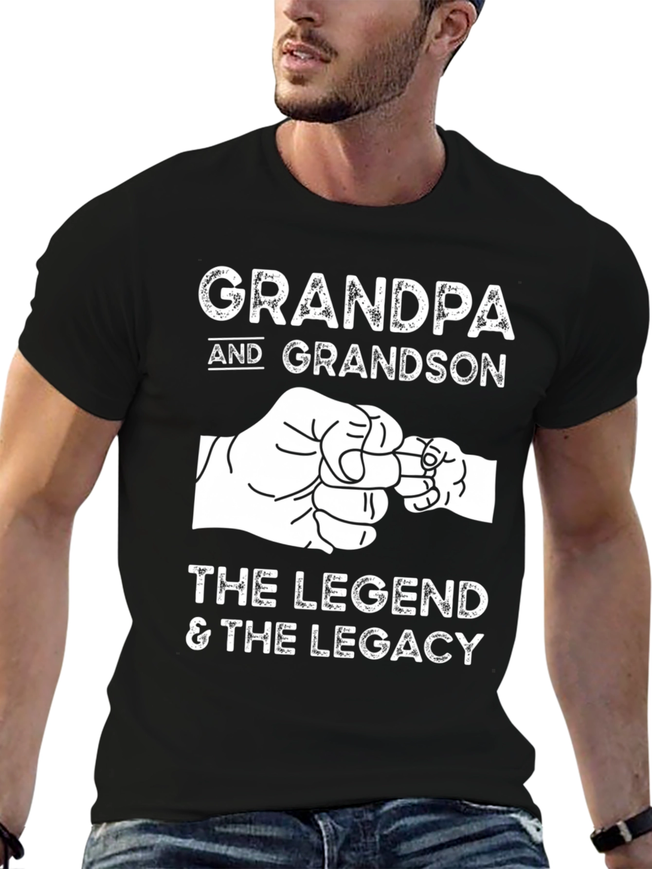 Grandpa & Grandson T-Shirt - Legend & Legacy