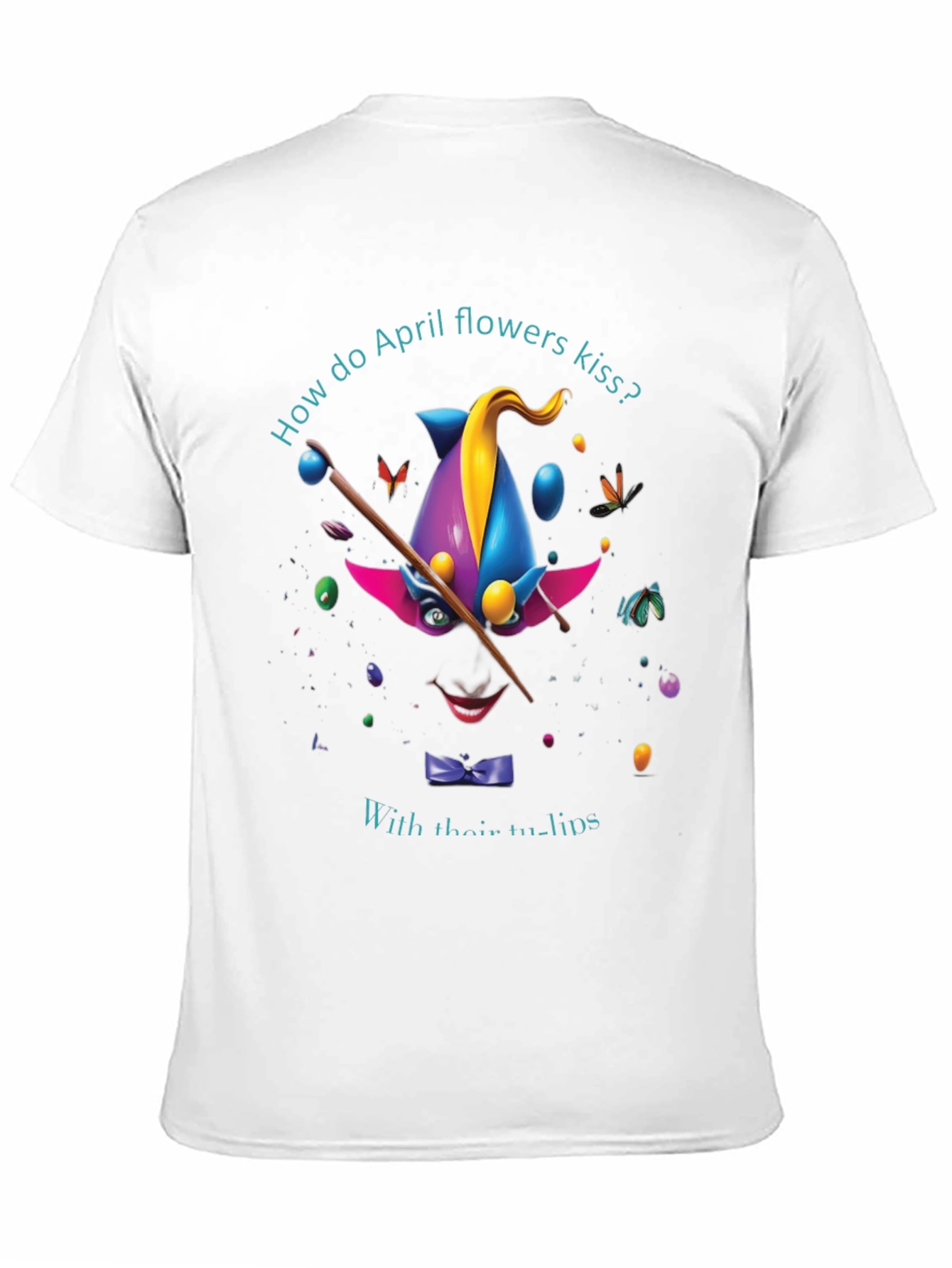 April Flowers Kiss T-Shirt