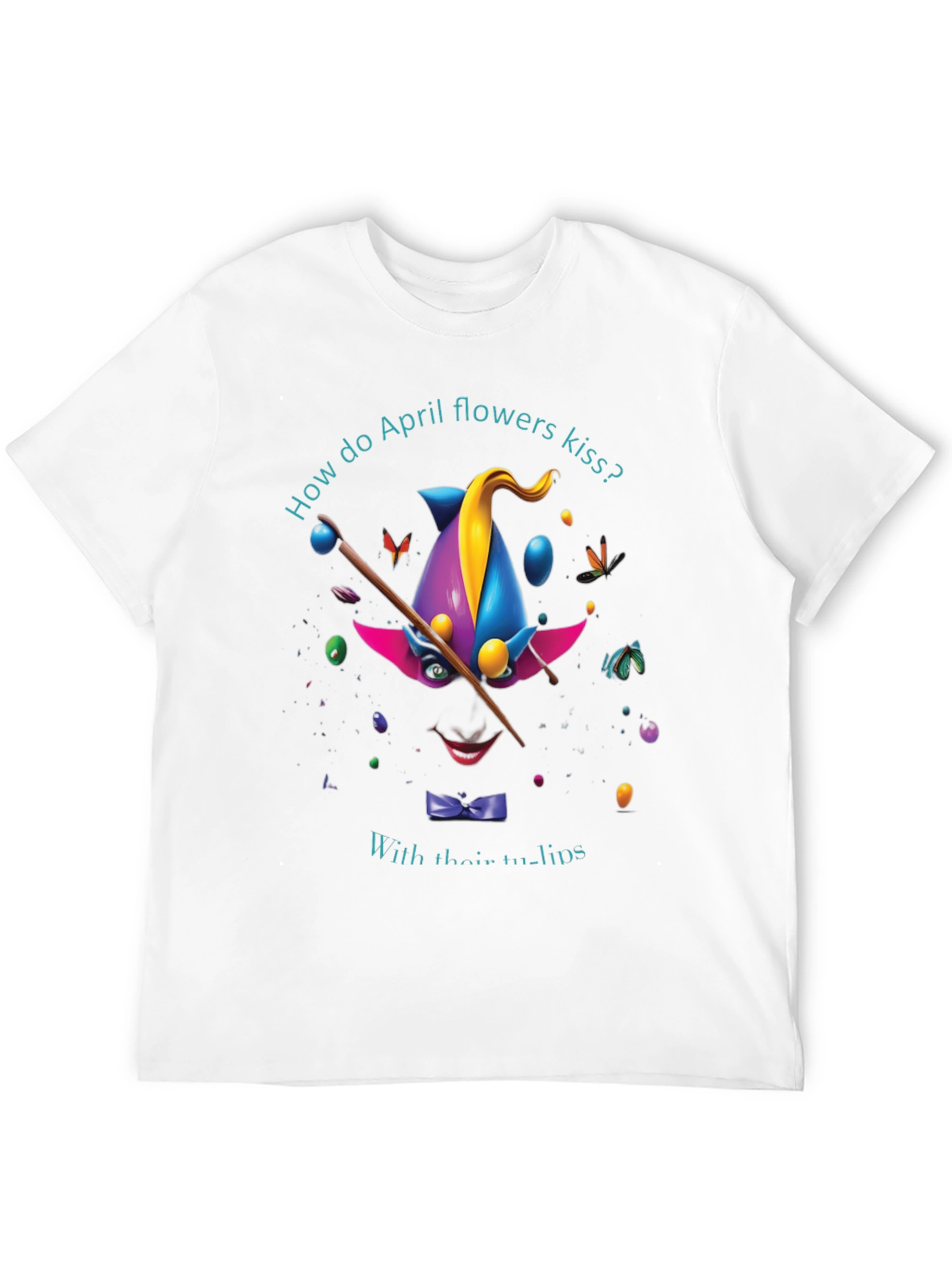 April Flowers Kiss T-Shirt