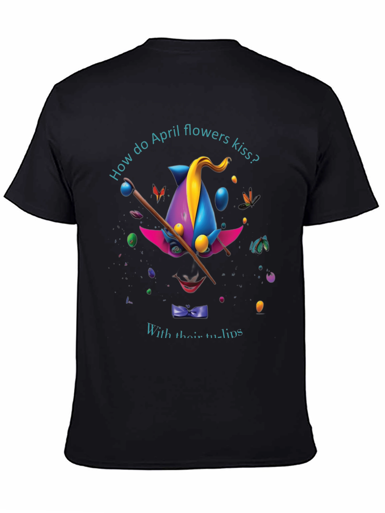 April Flowers Kiss T-Shirt