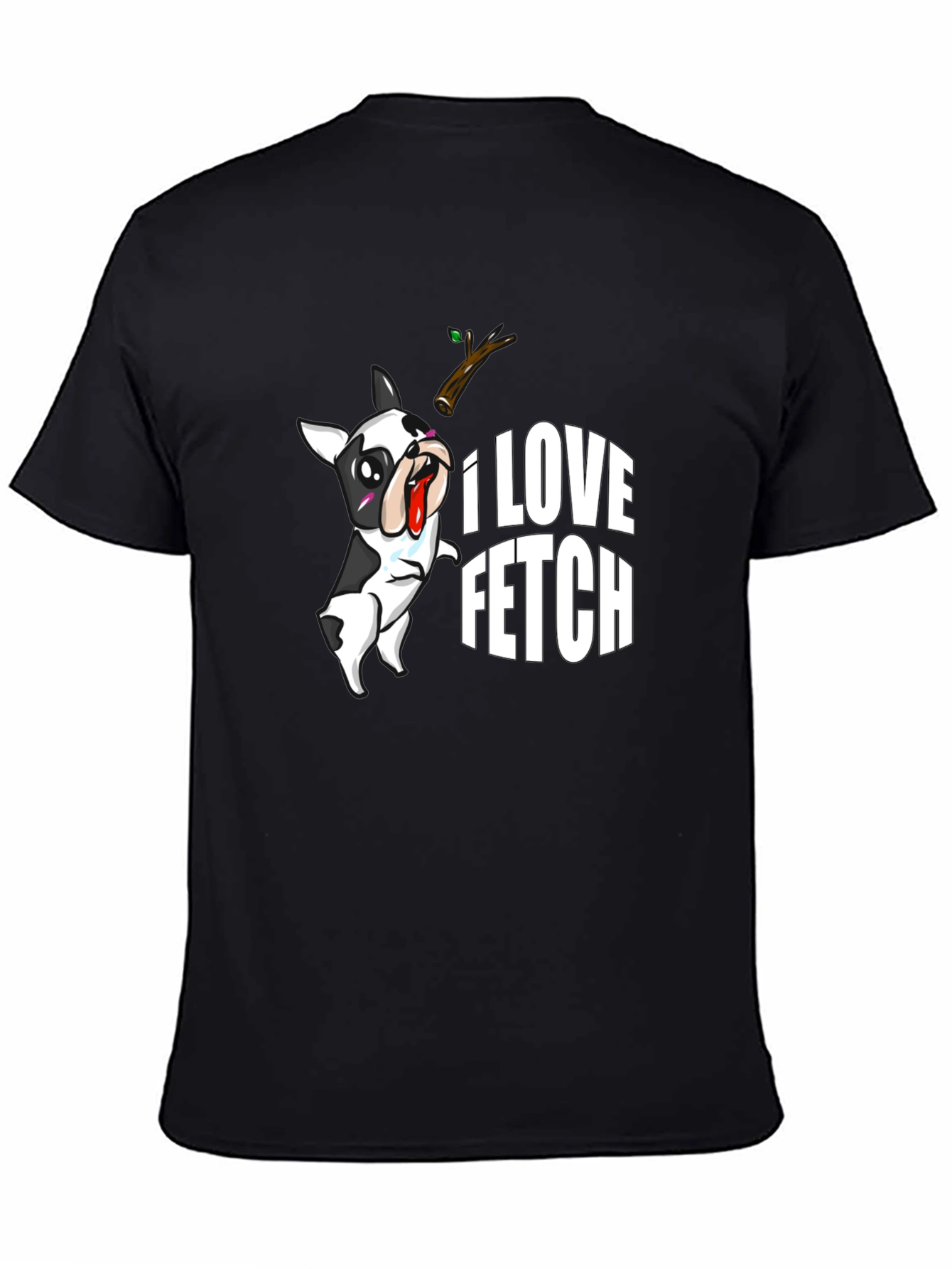 I Love Fetch T-Shirt: Funny Dog Graphic Tee