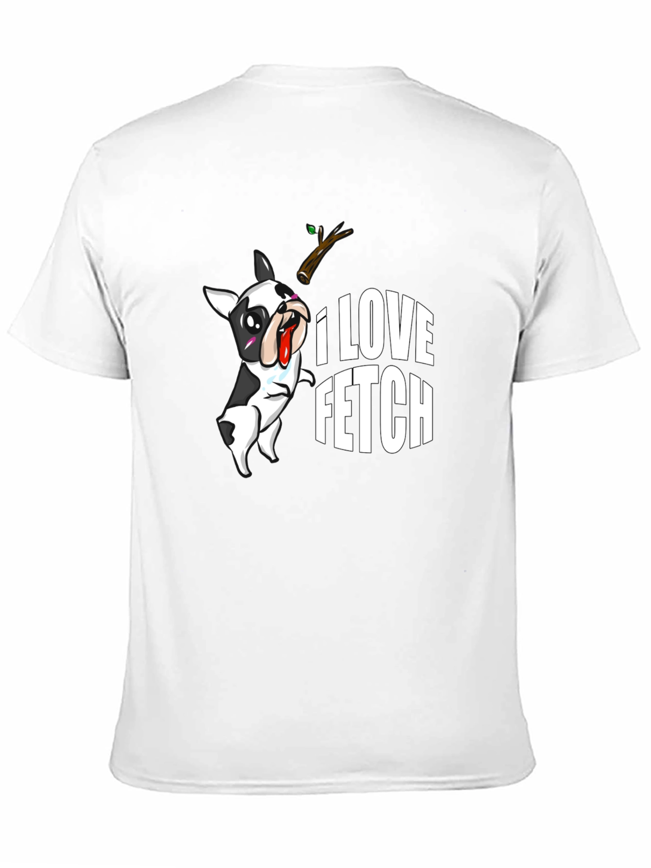 I Love Fetch T-Shirt: Funny Dog Graphic Tee