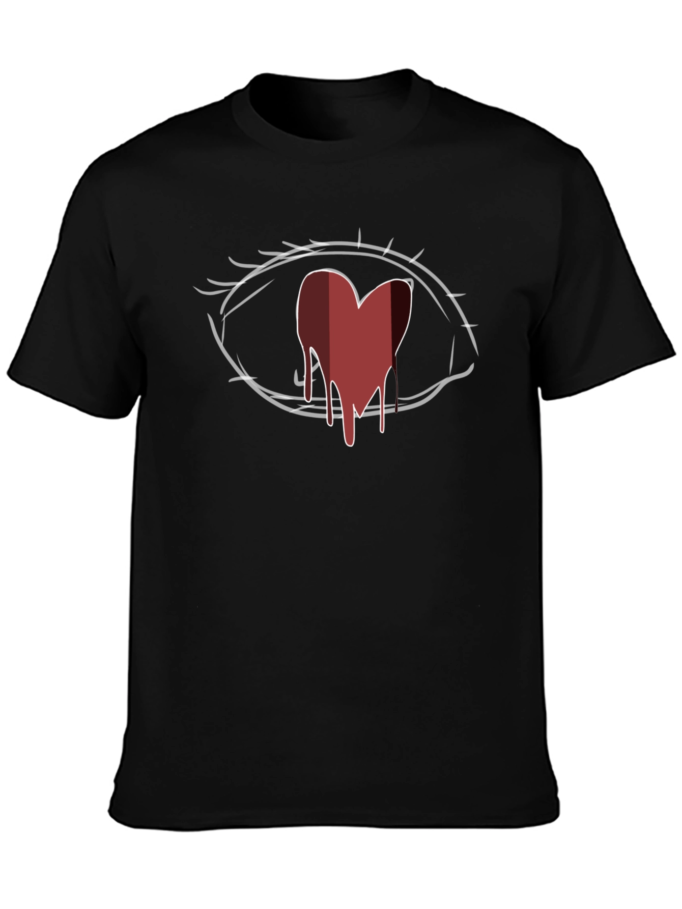 Bleeding Heart Eye Graphic T-Shirt