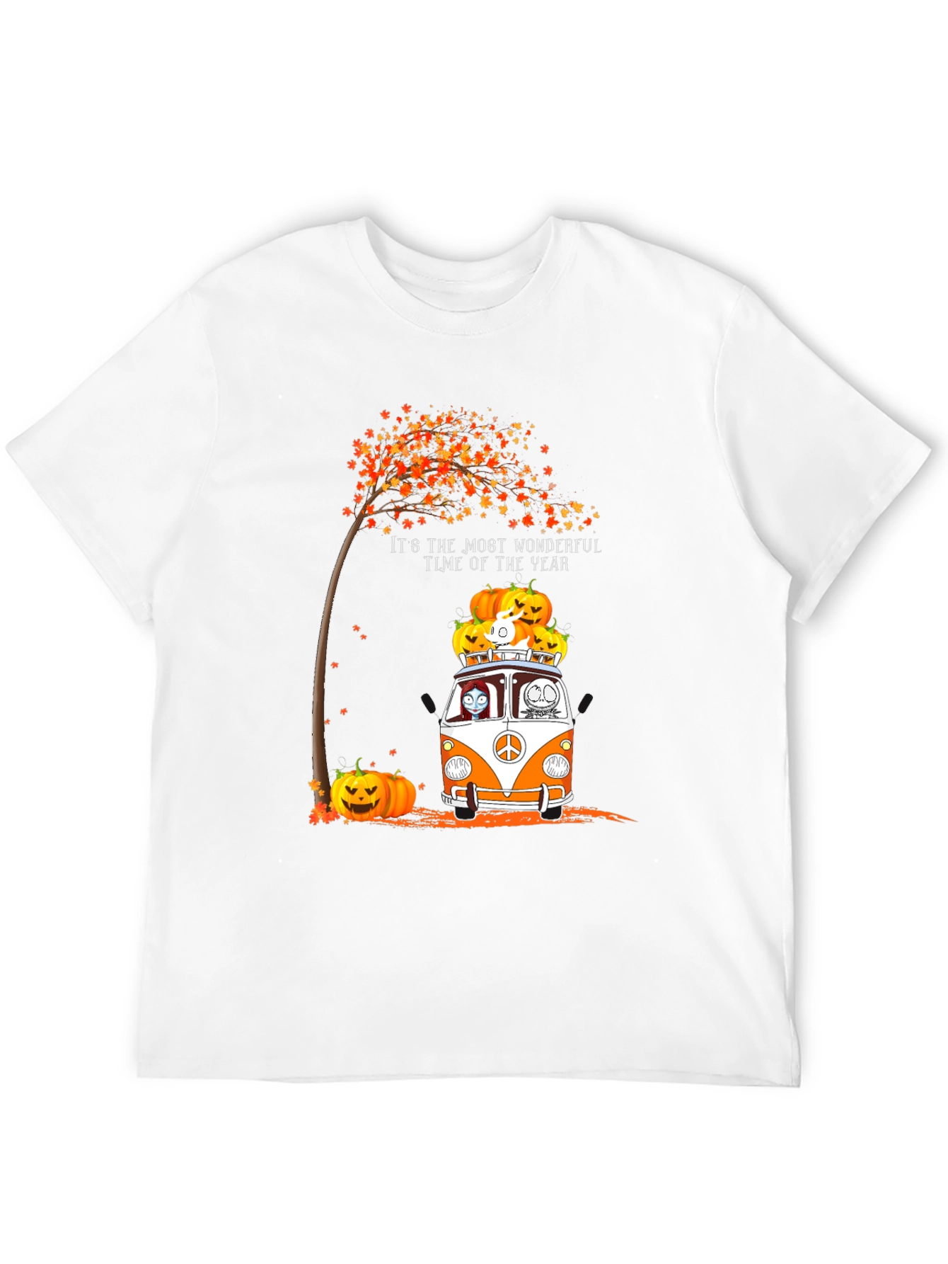 Halloween Pumpkin Van T-Shirt