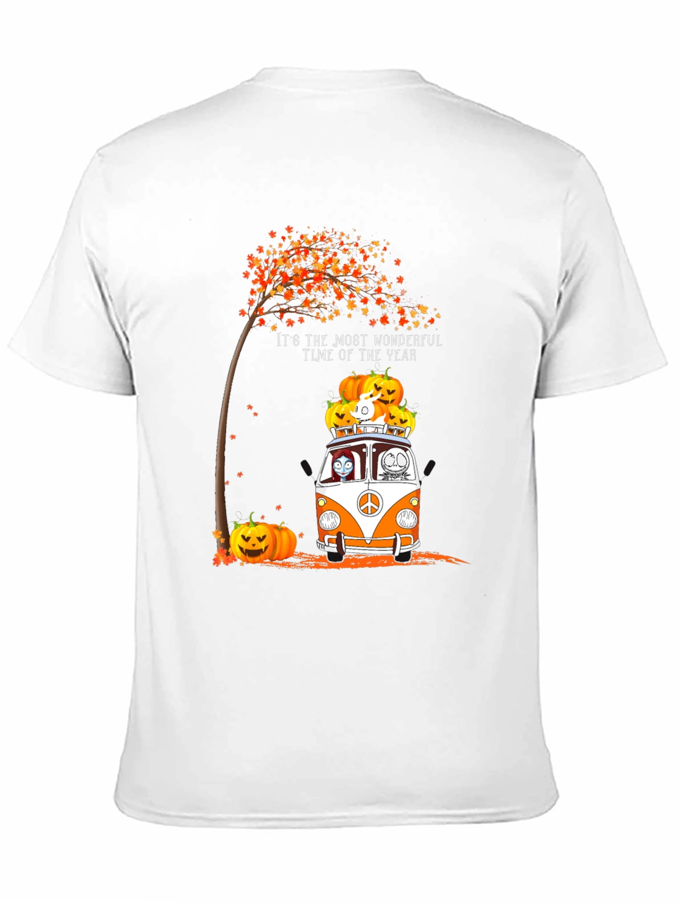 Halloween Pumpkin Van T-Shirt