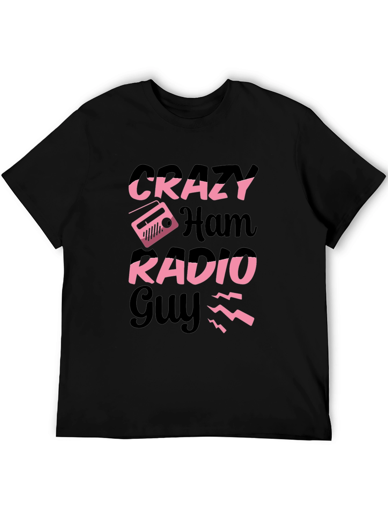 Crazy Ham Radio Guy T-Shirt